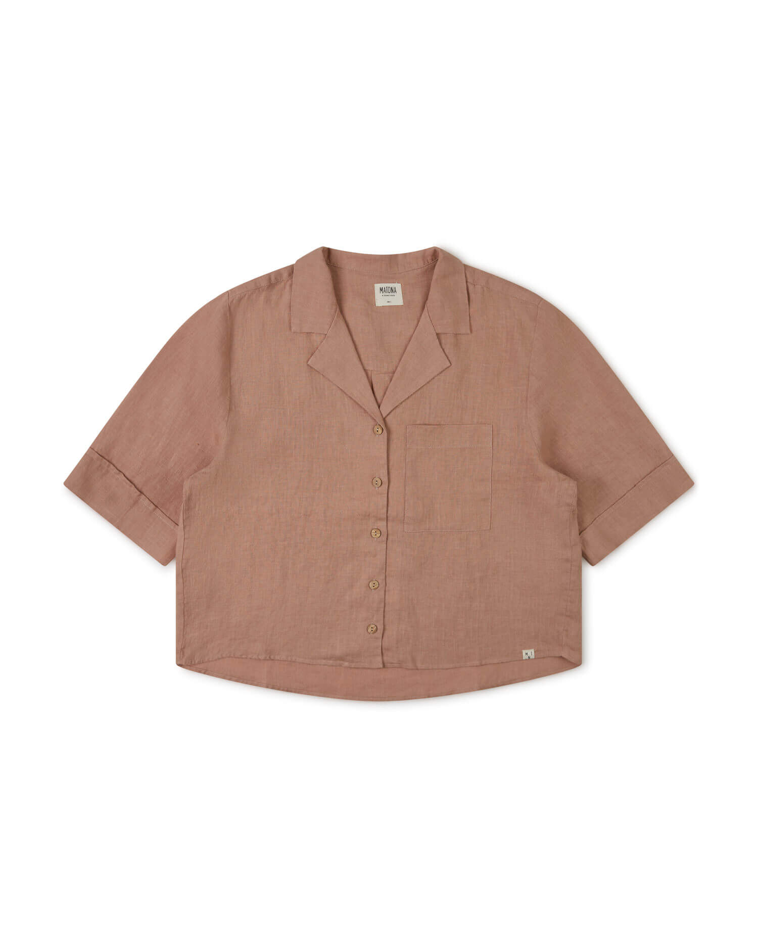 Collared Blouse rosewood