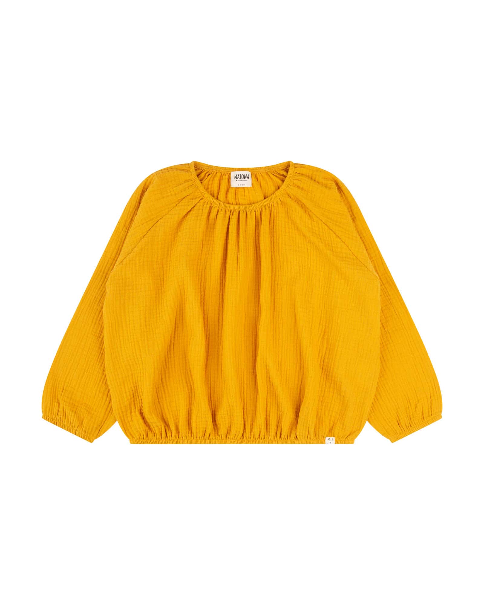 Balloon Blouse marigold