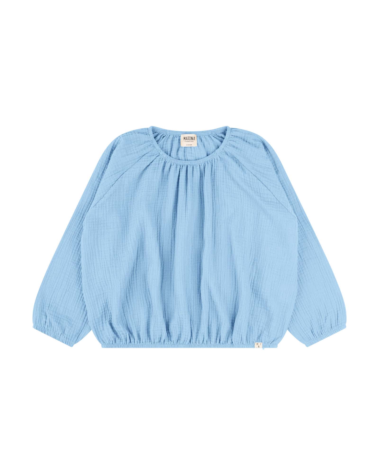 Balloon Blouse powder blue