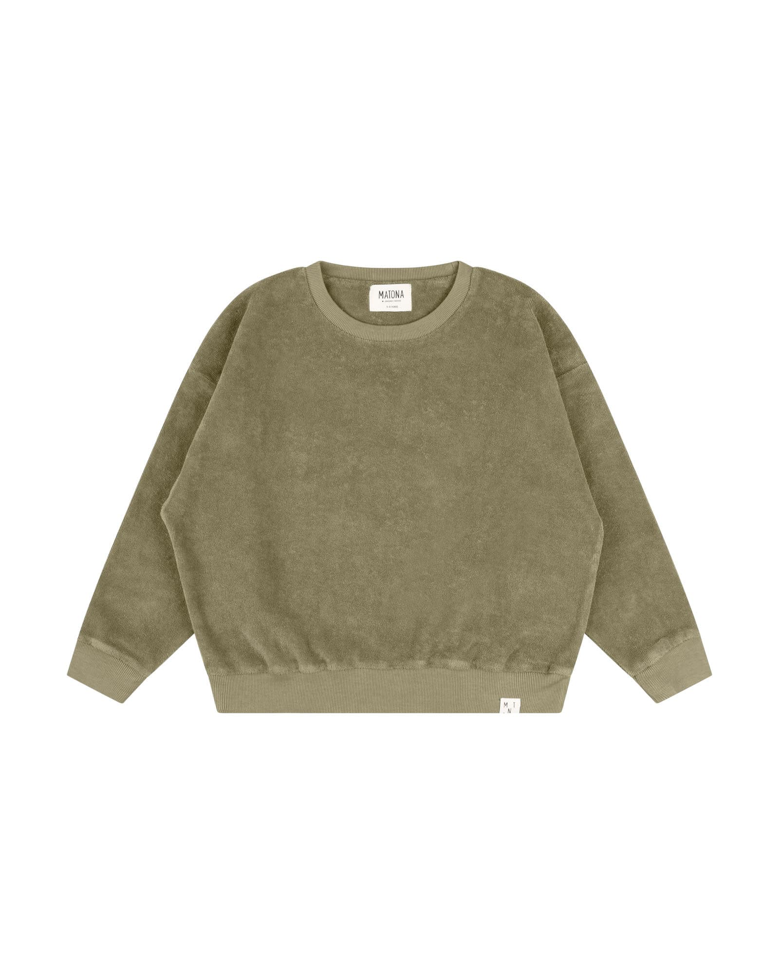 Crewneck Sweatshirt olive green