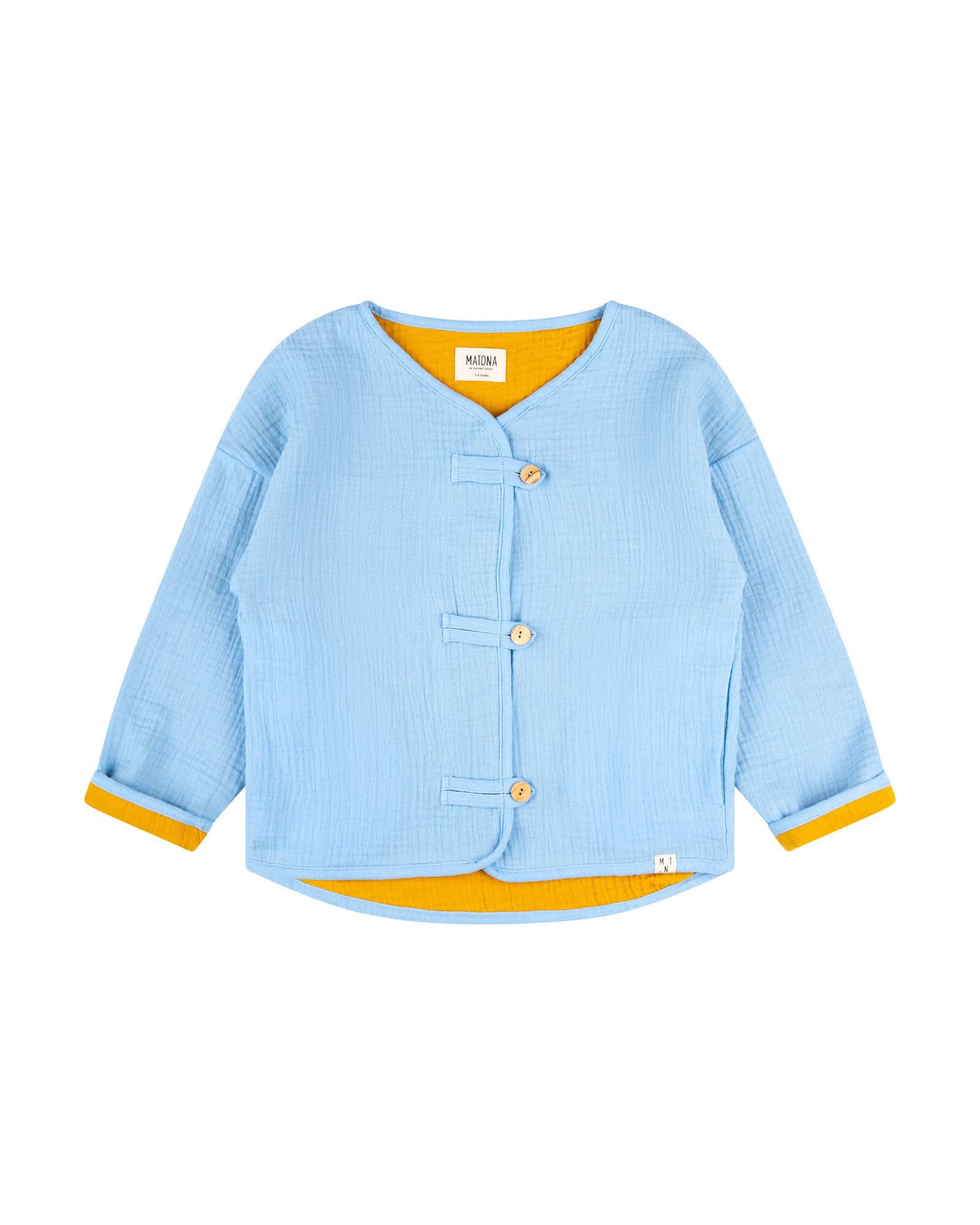 Inside Out Jacket powder blue