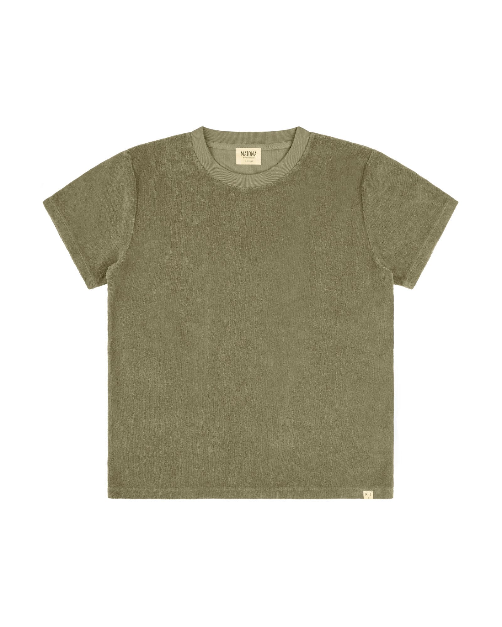 Terry Tee olive green