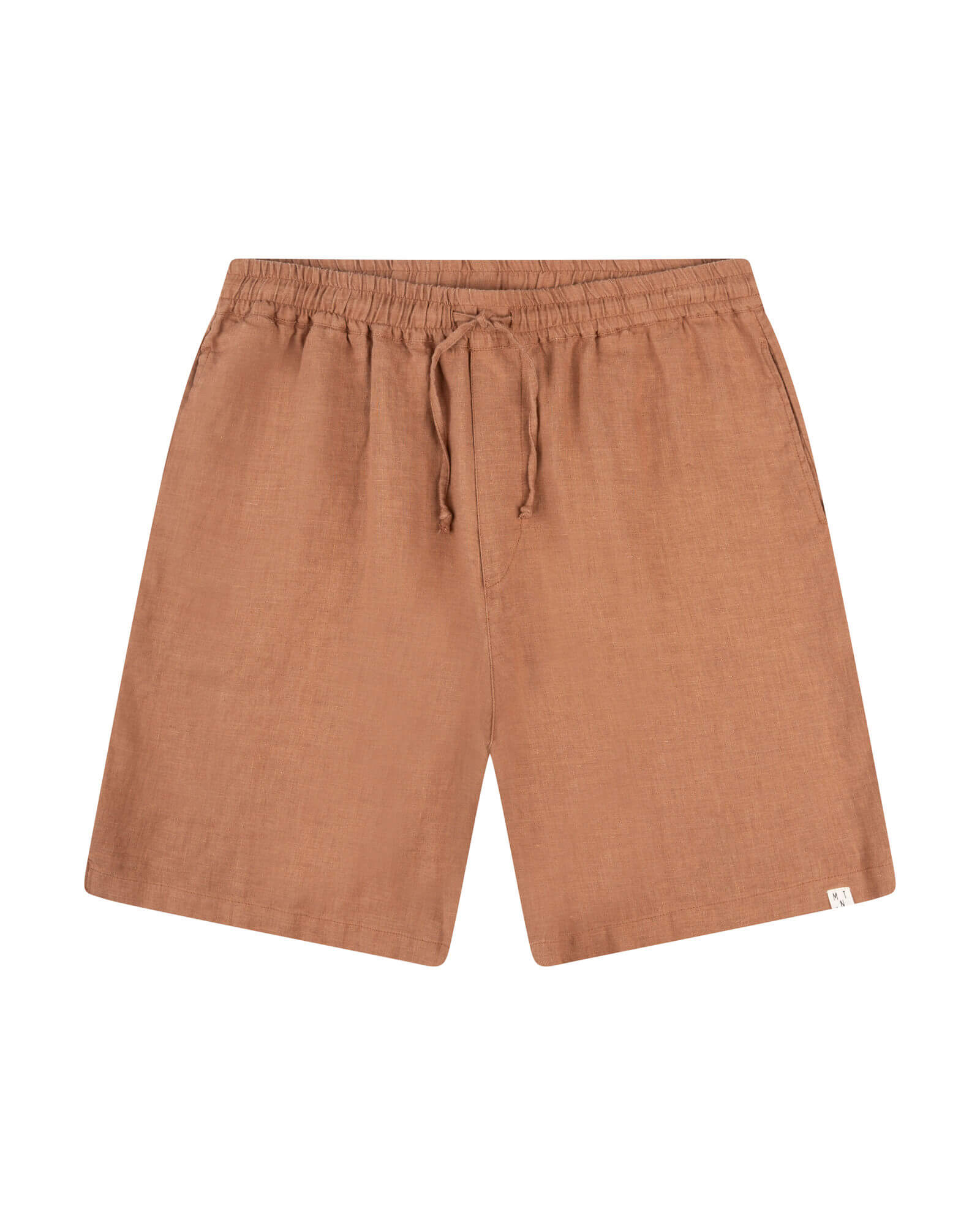 Linen Shorts coffee