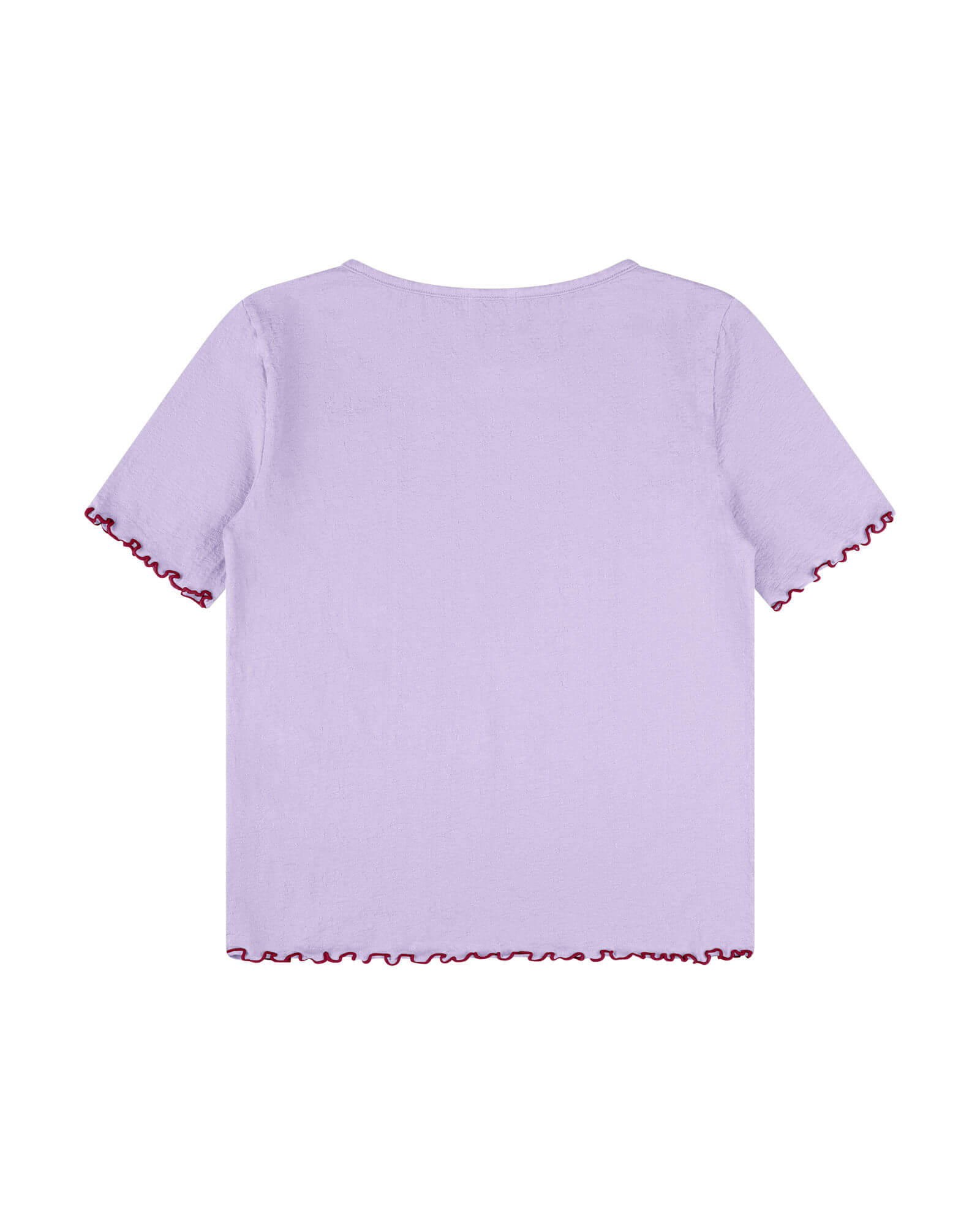 Curly T-Shirt viola