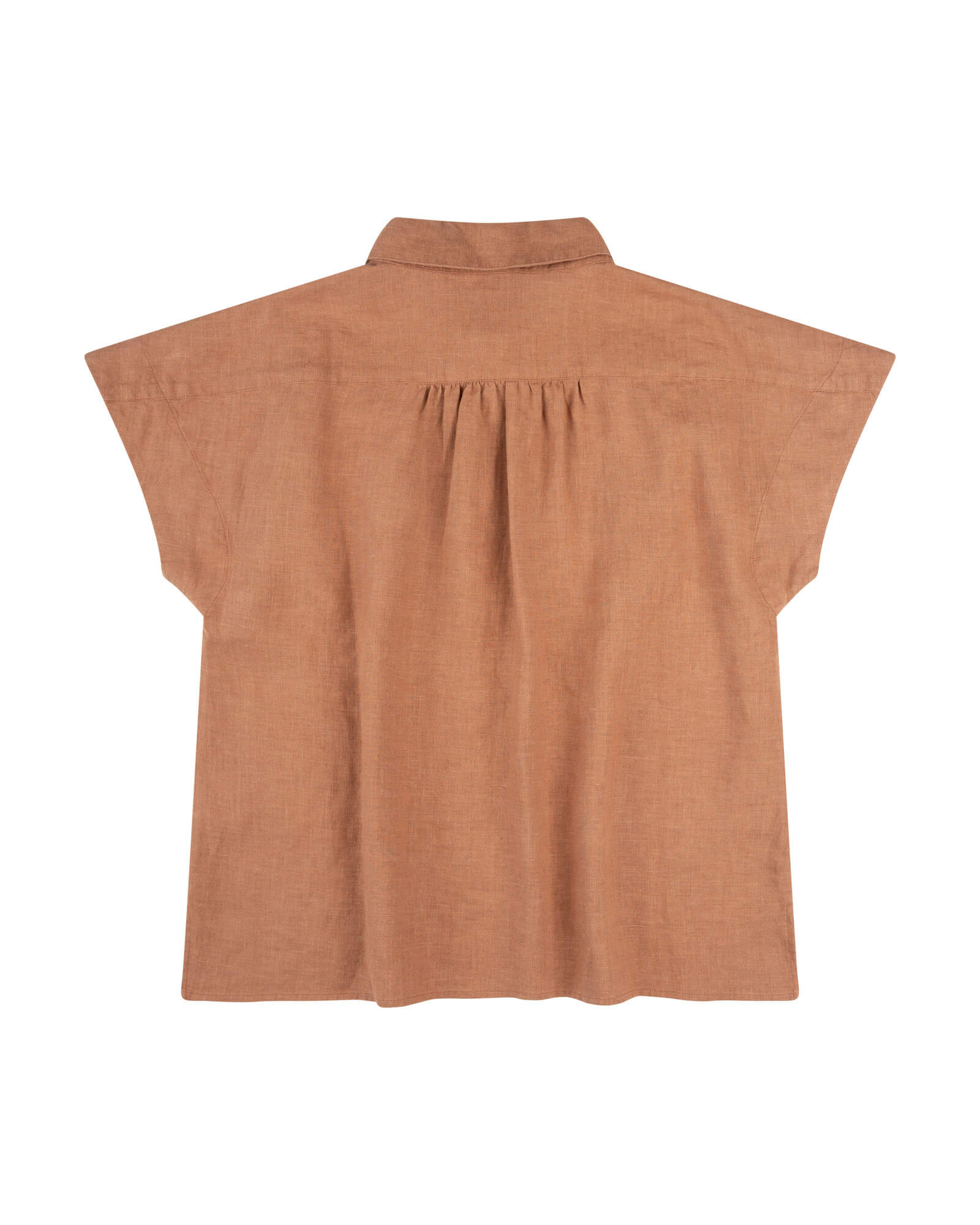 Linen Blouse coffee