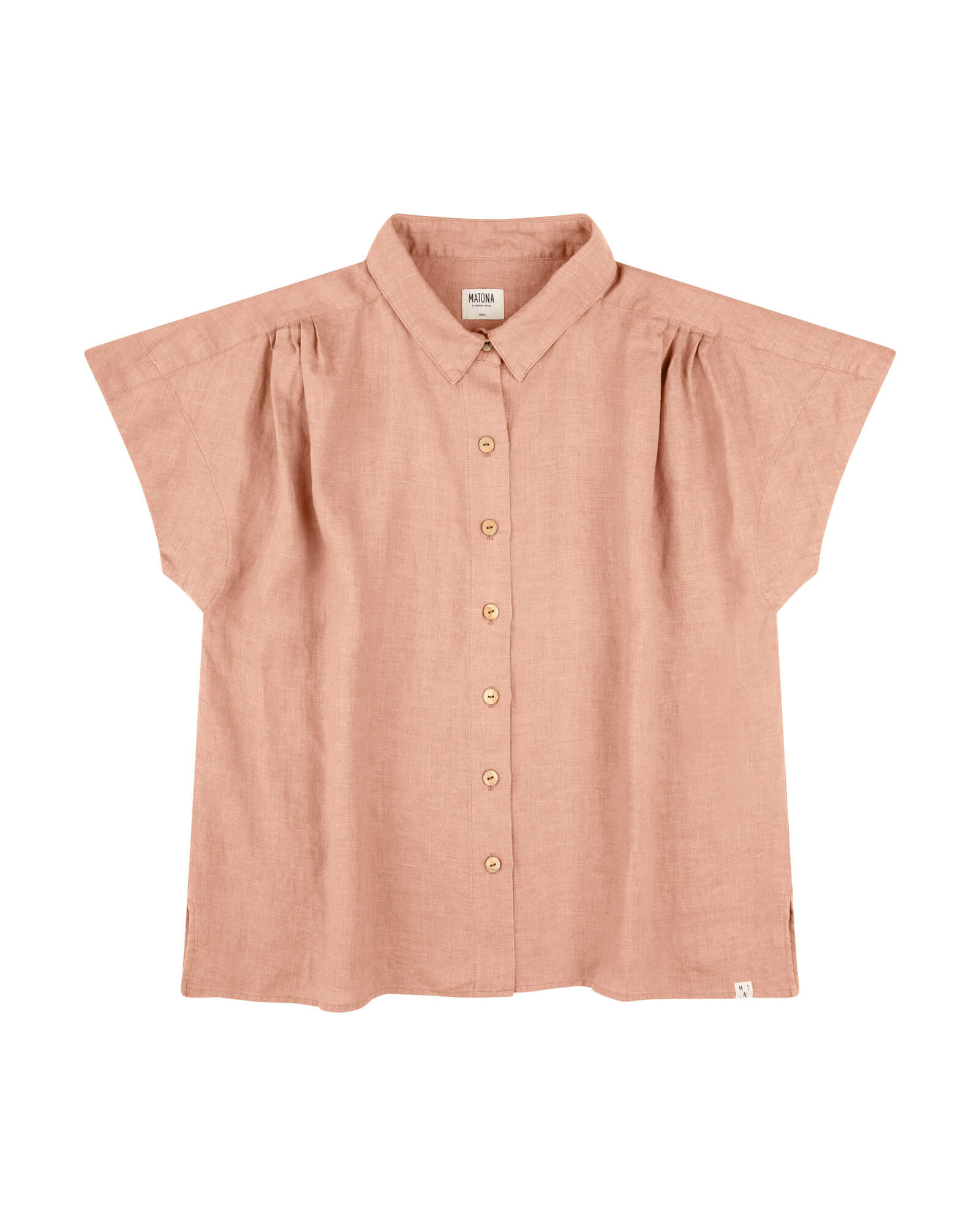 Linen Blouse rose