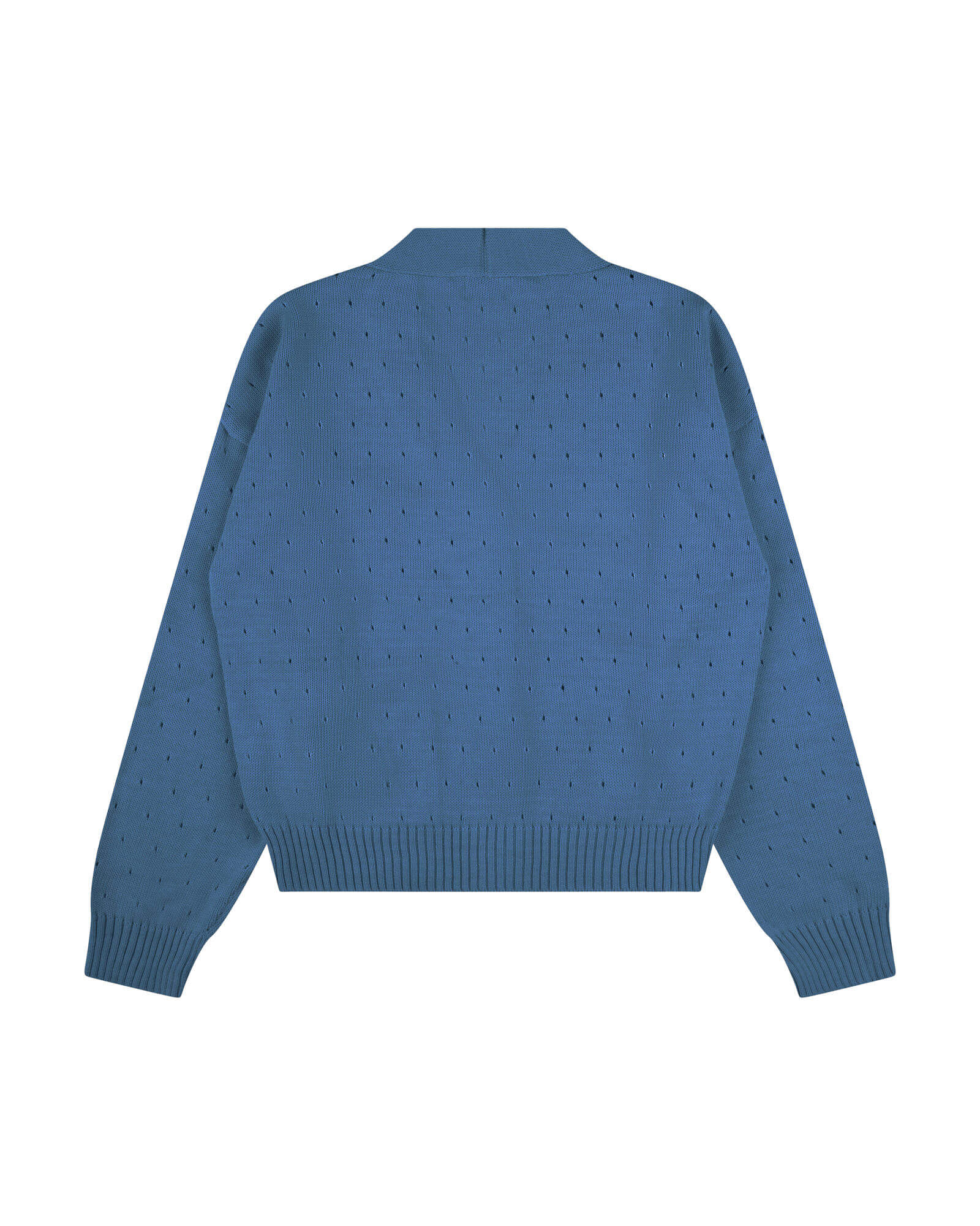 Spring Cardigan seal blue