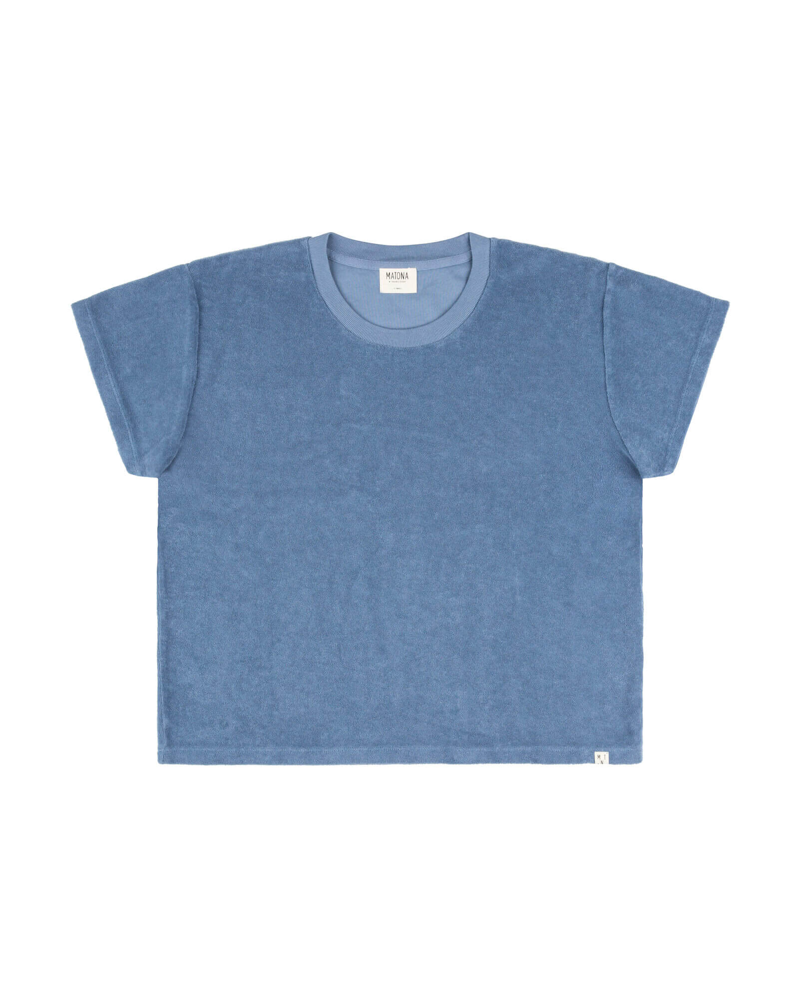 Terry T-Shirt dusk blue