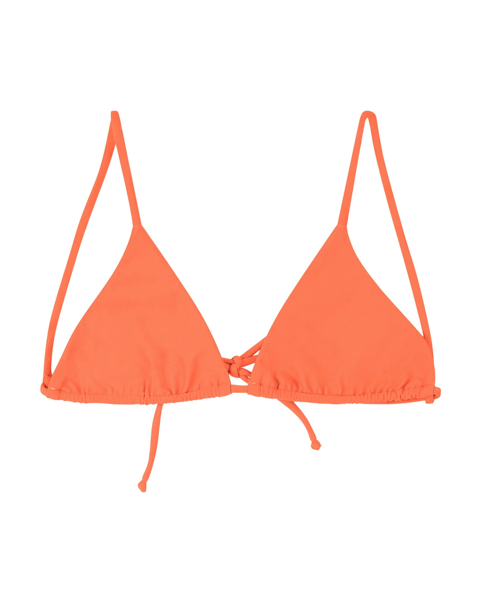 Triangle Bikini Top coral