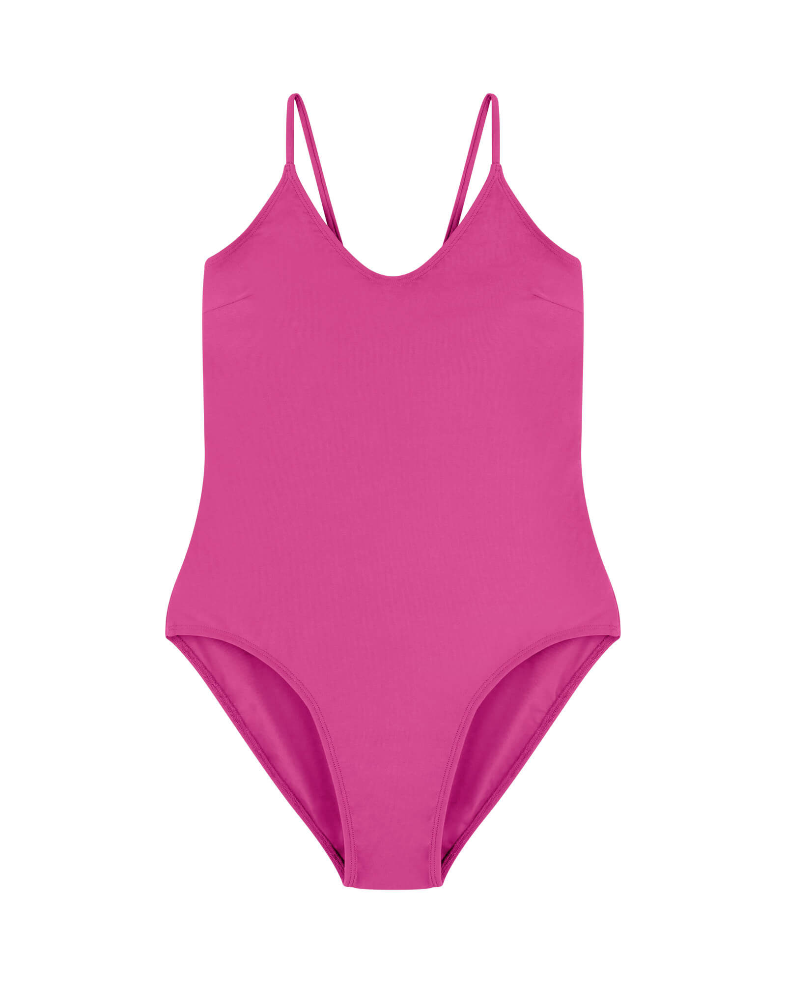 V-Neck Bathing Suit purple