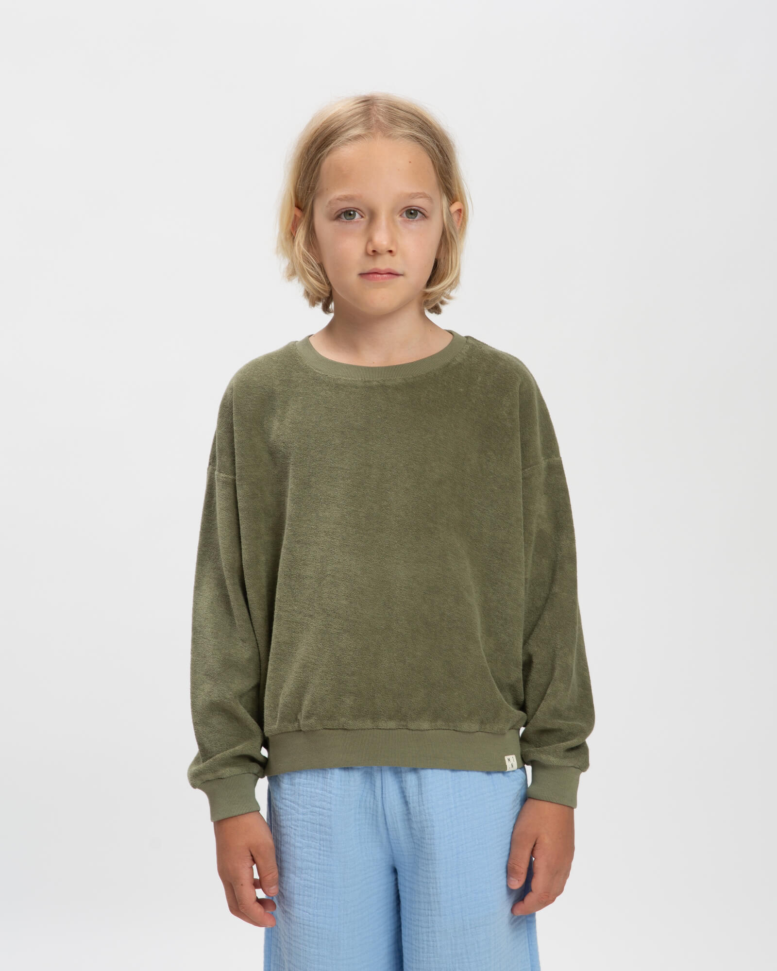 Crewneck Sweatshirt olive green