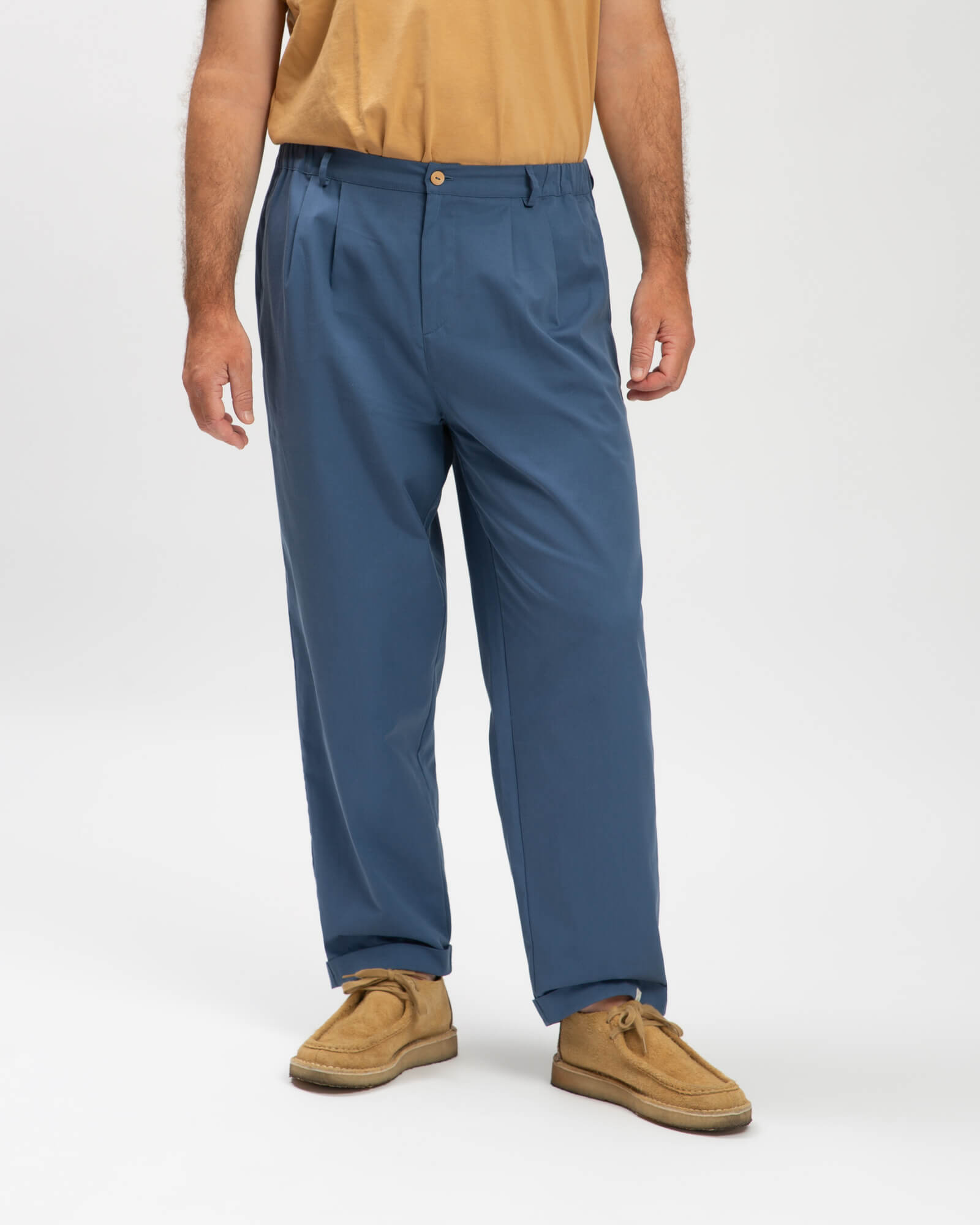 Twill Pants blue