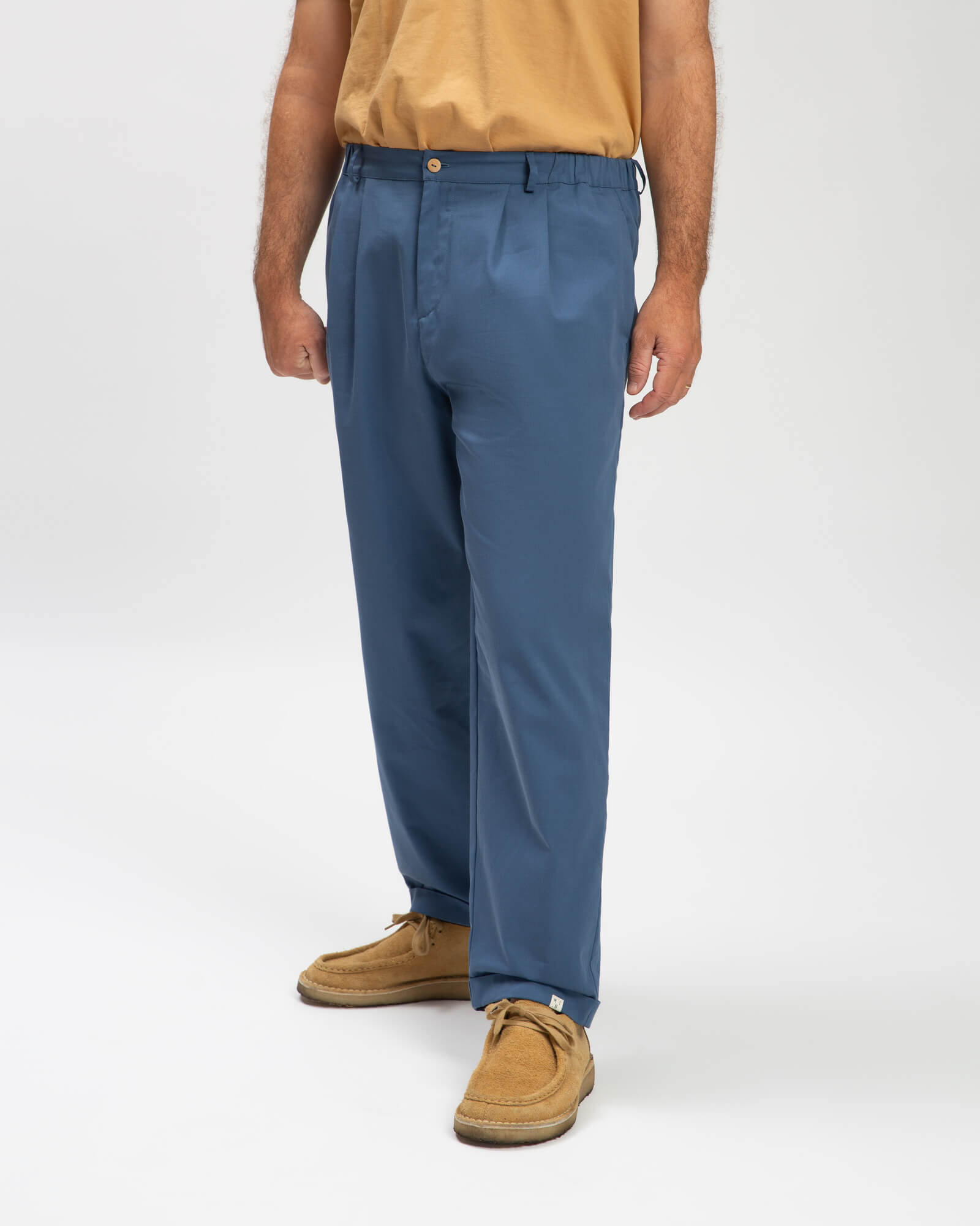 Twill Pants blue