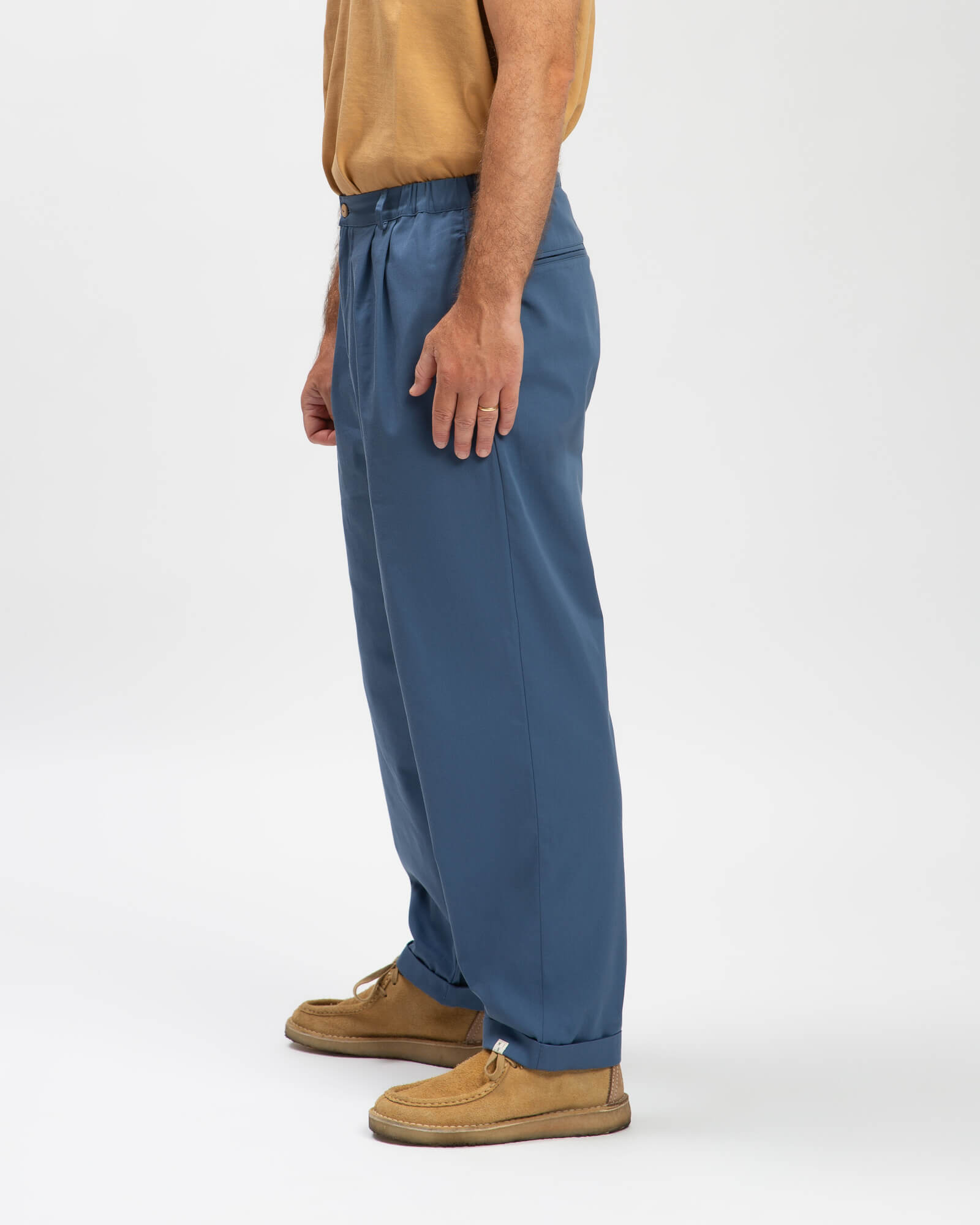 Twill Pants blue