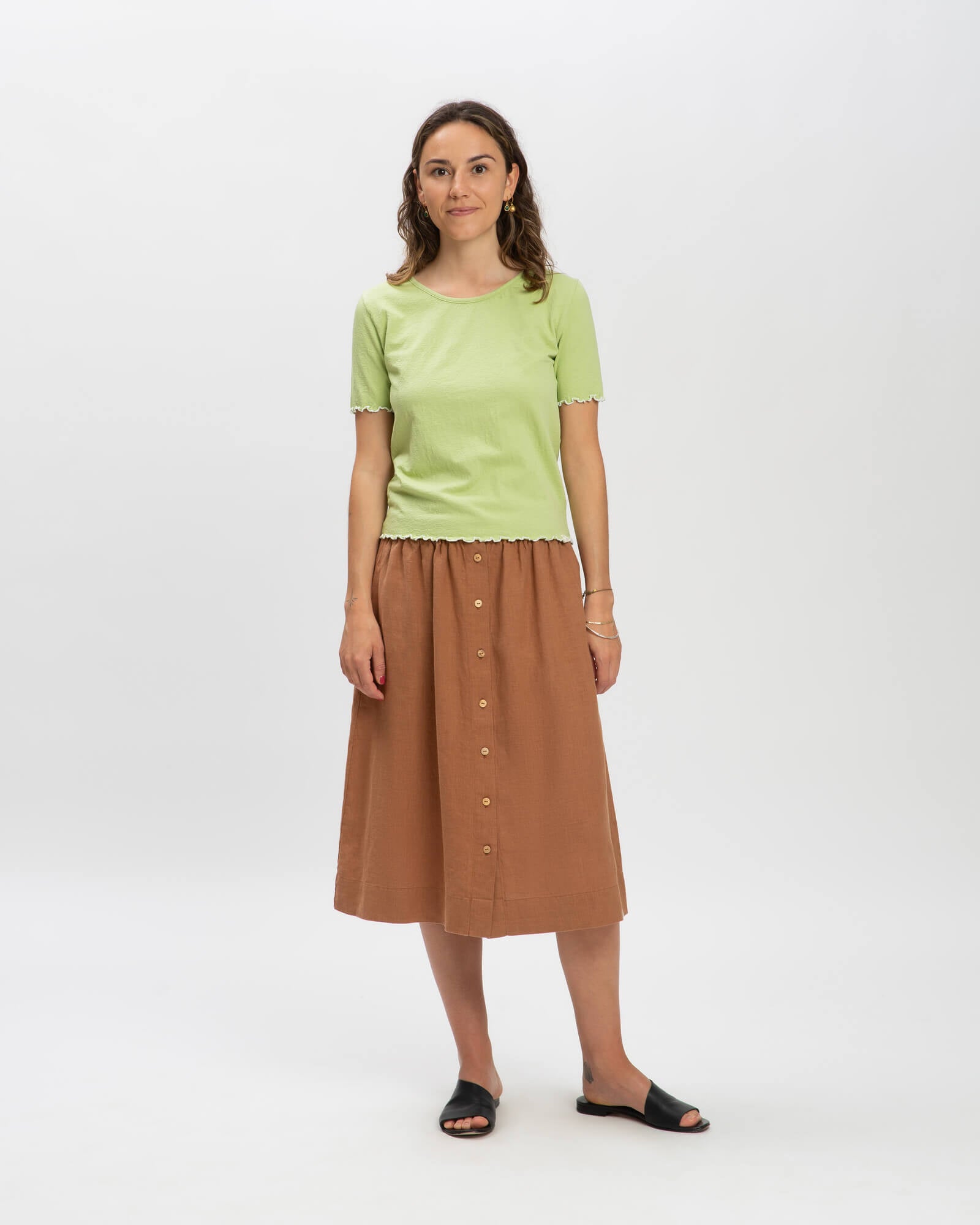 Midi Skirt coffee