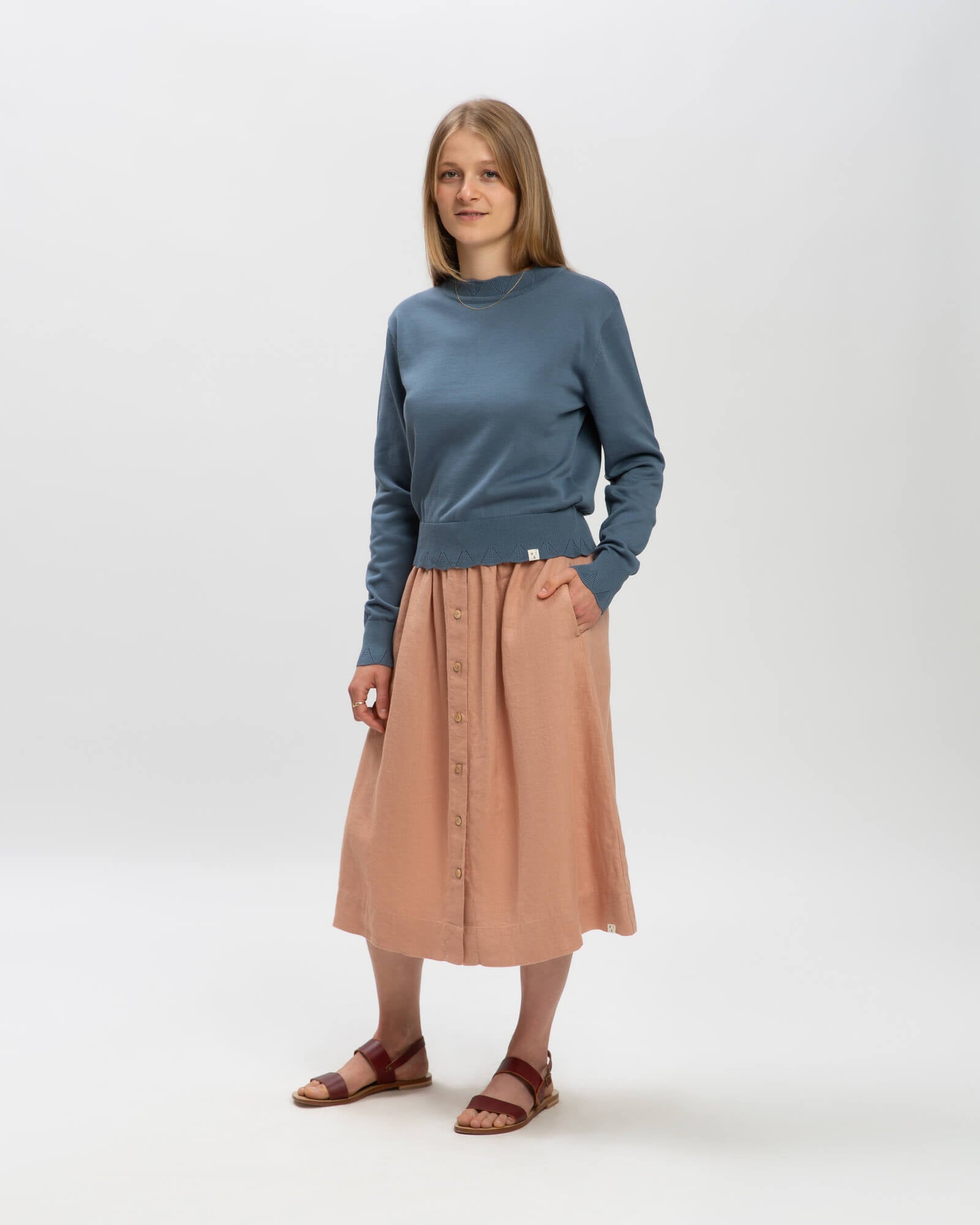 Midi Skirt rose