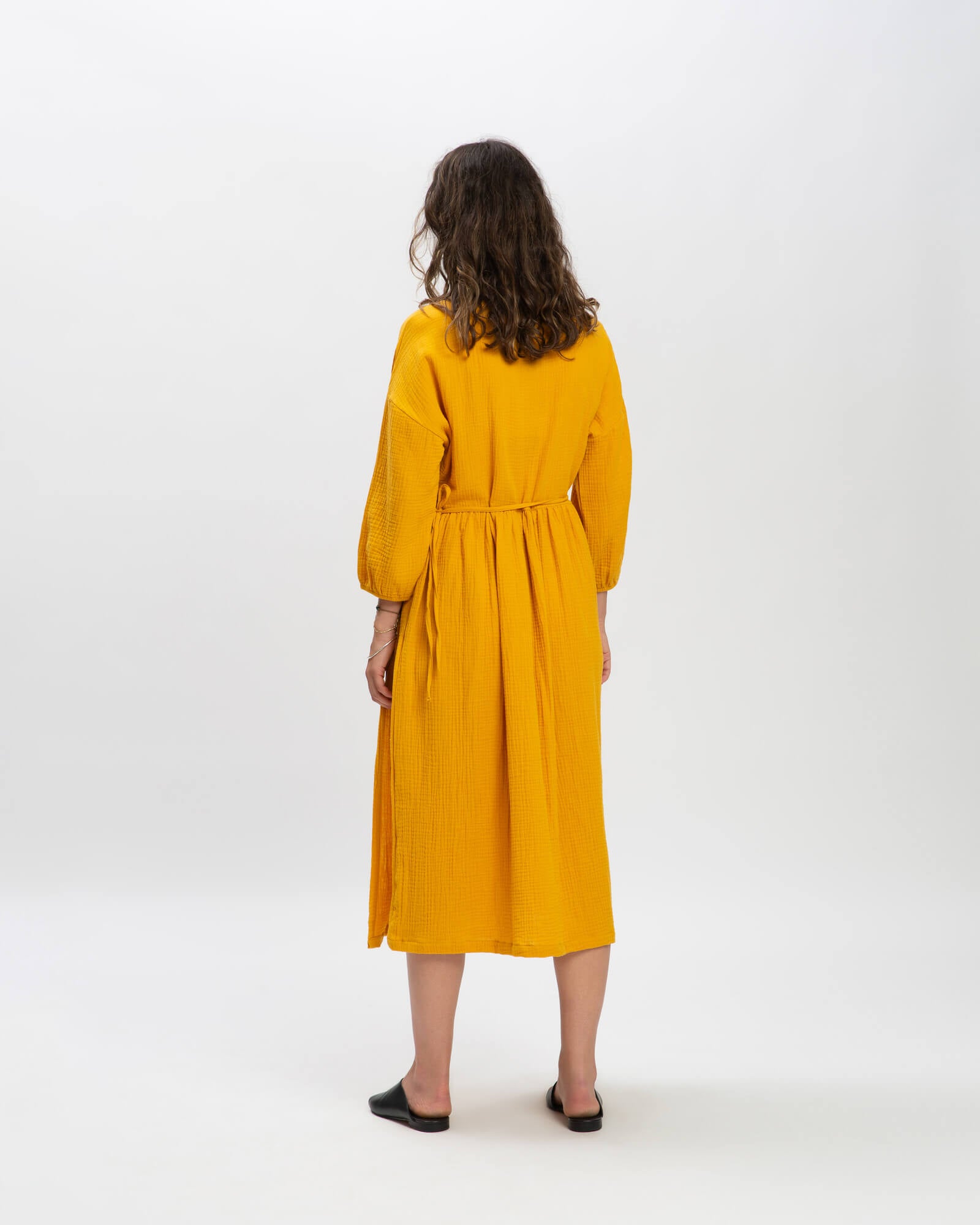 Muslin Dress marigold