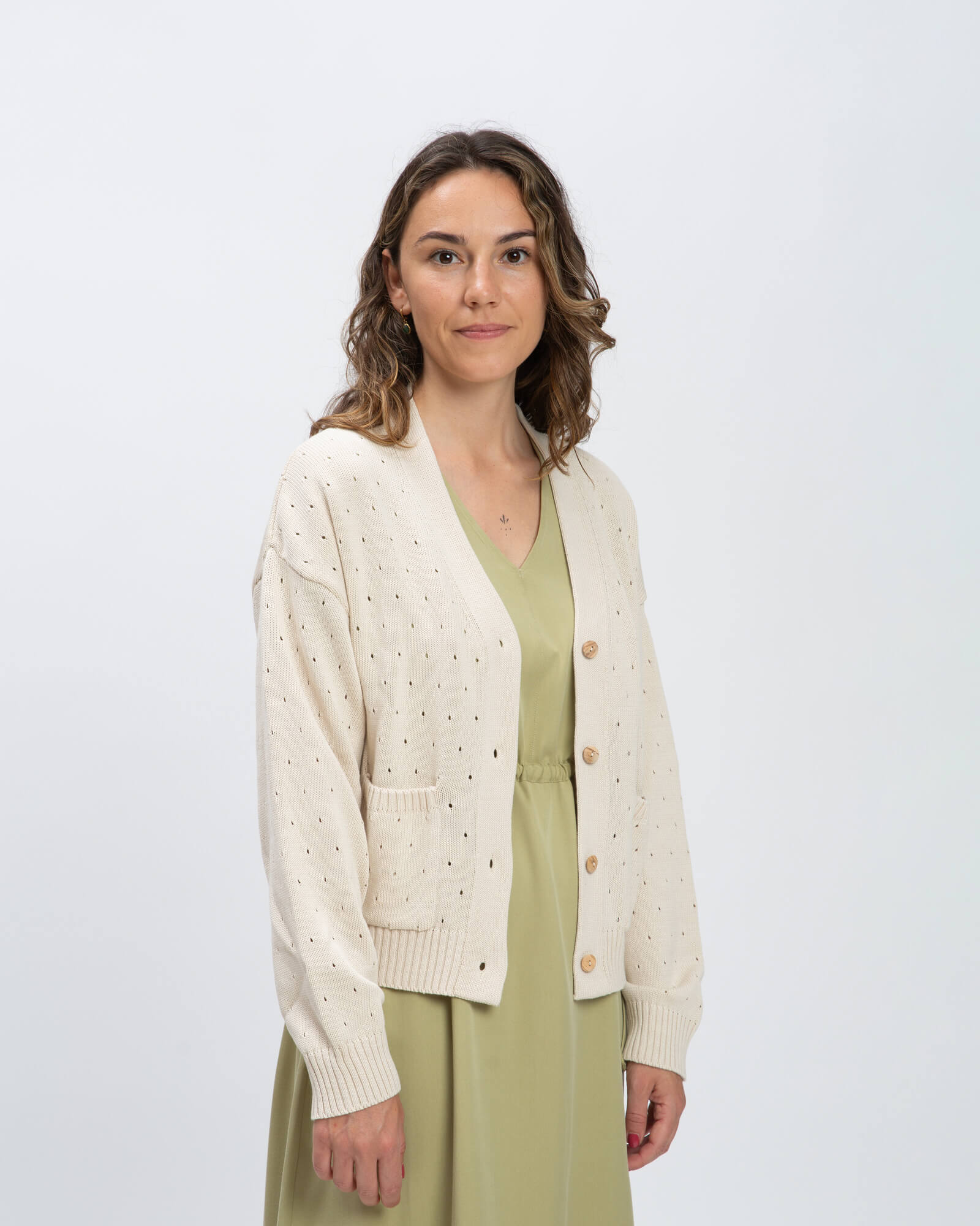 Spring Cardigan sand