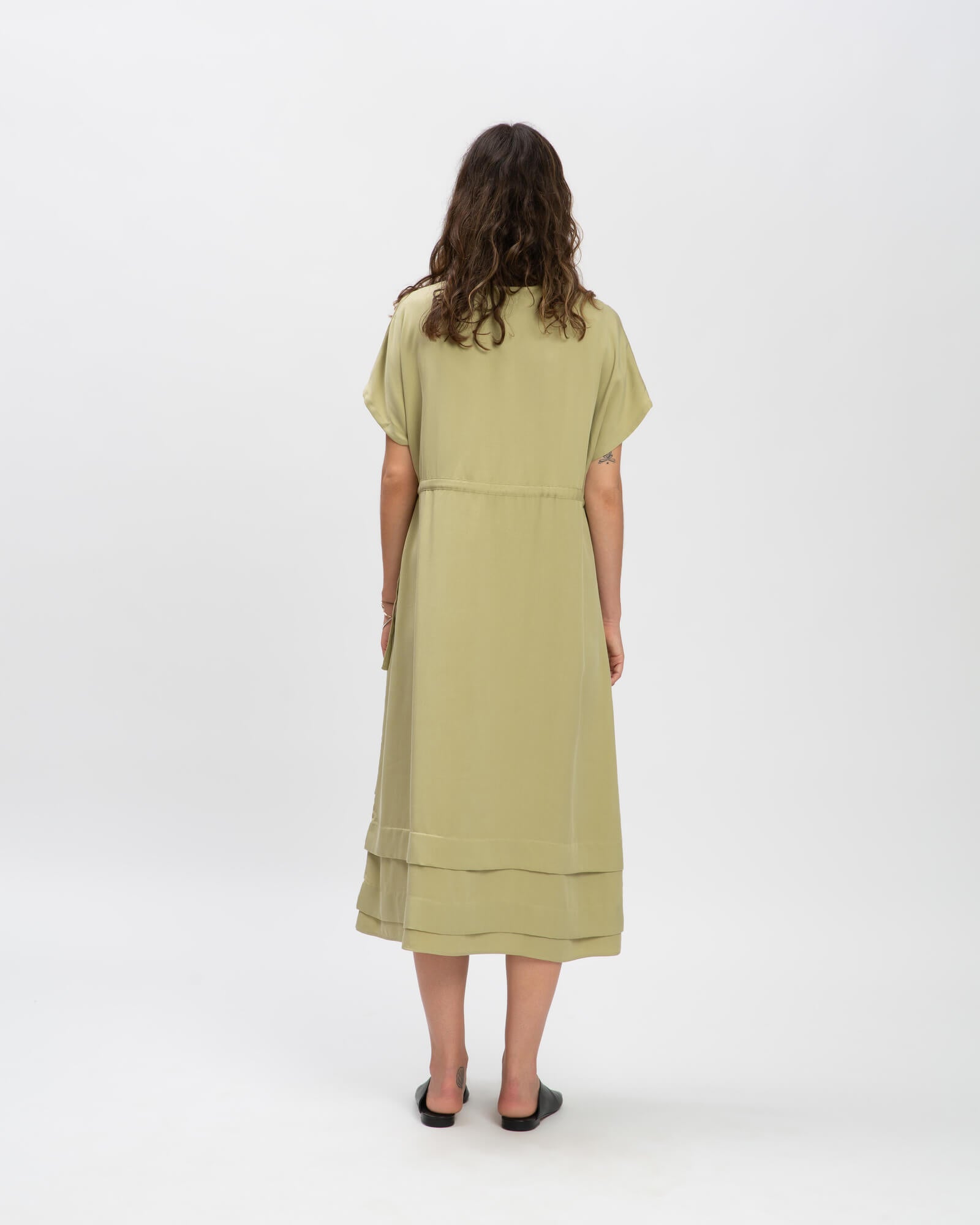 Tencel Dress slate green