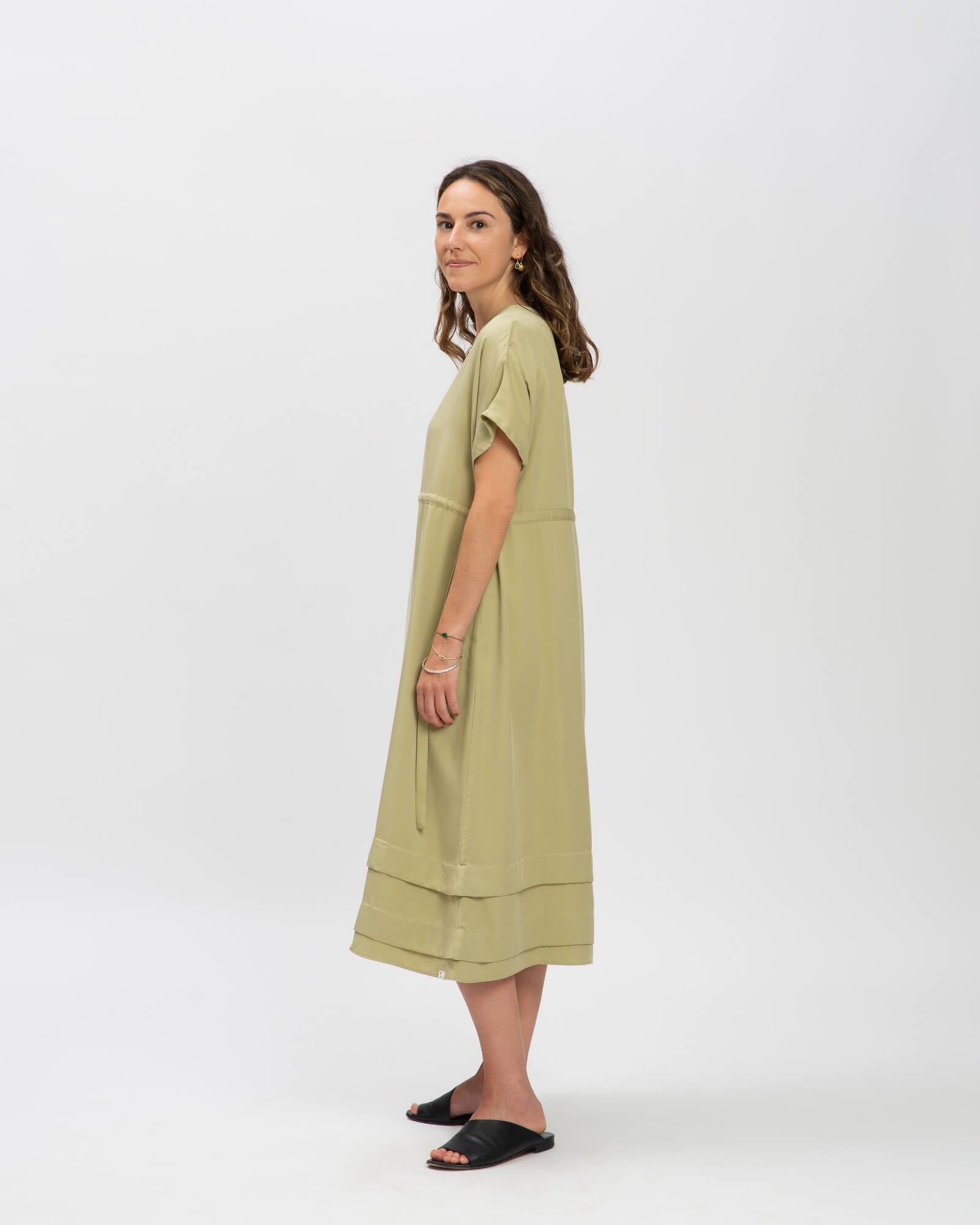 Tencel Dress slate green