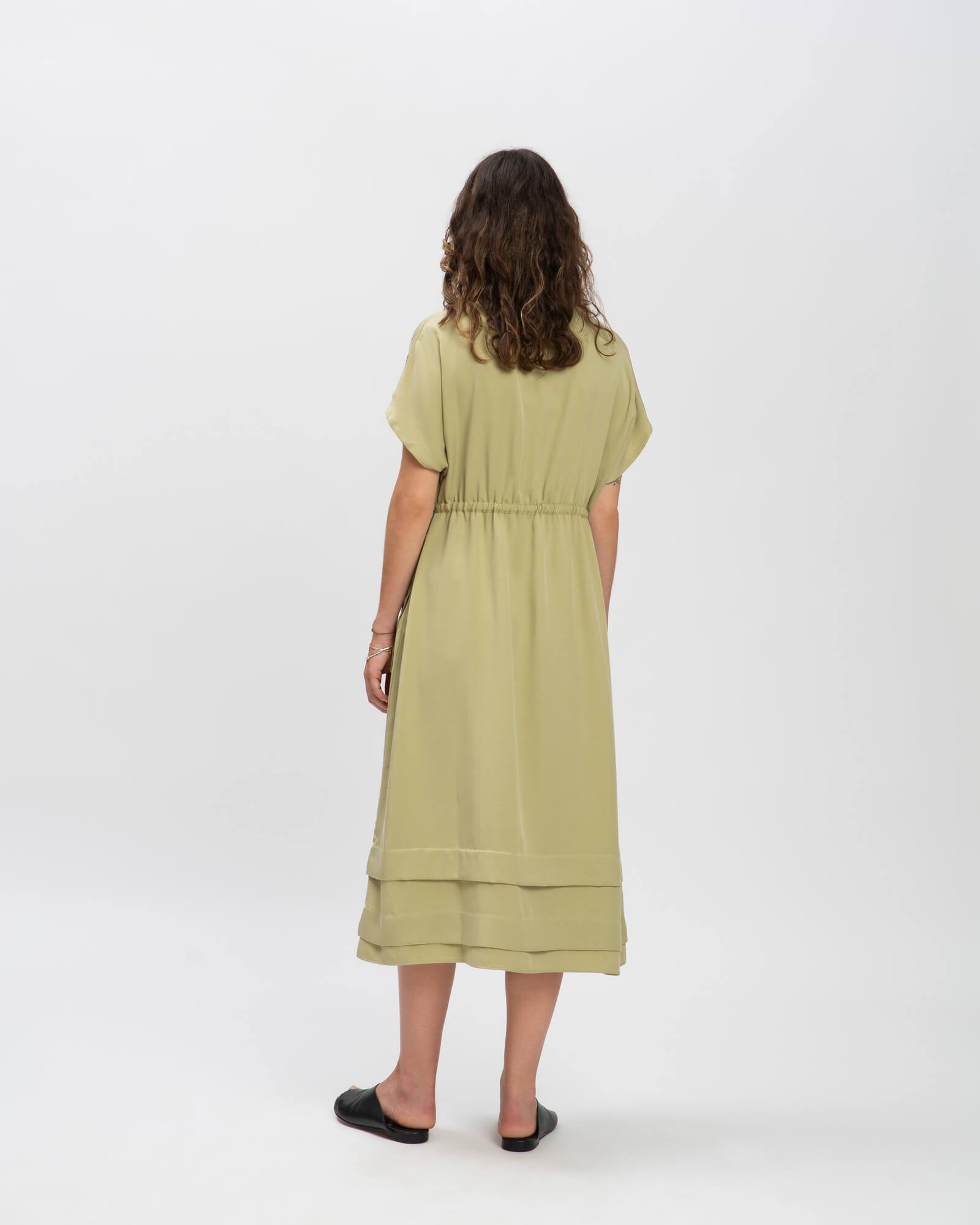 Tencel Dress slate green