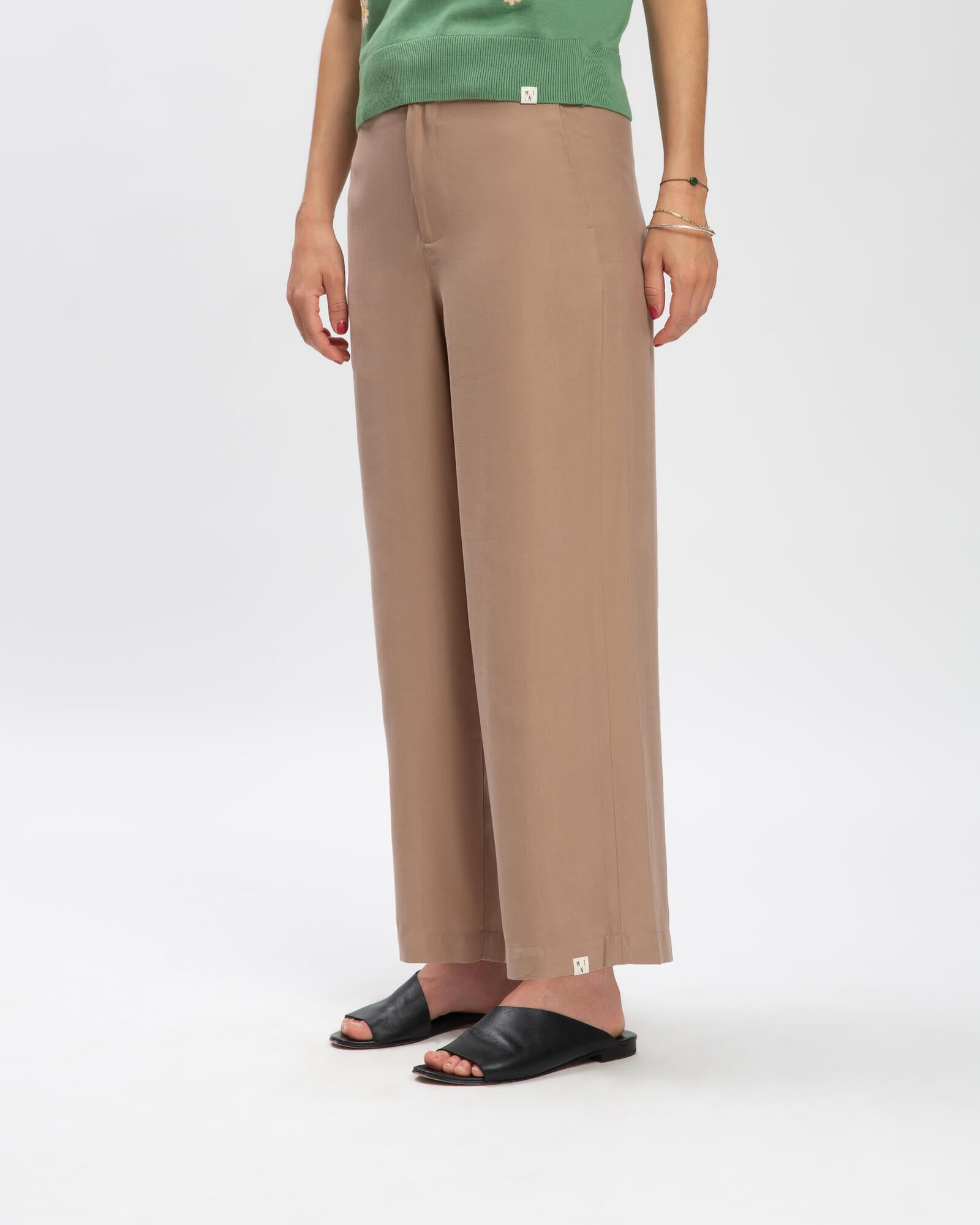 Tencel Pants portabella