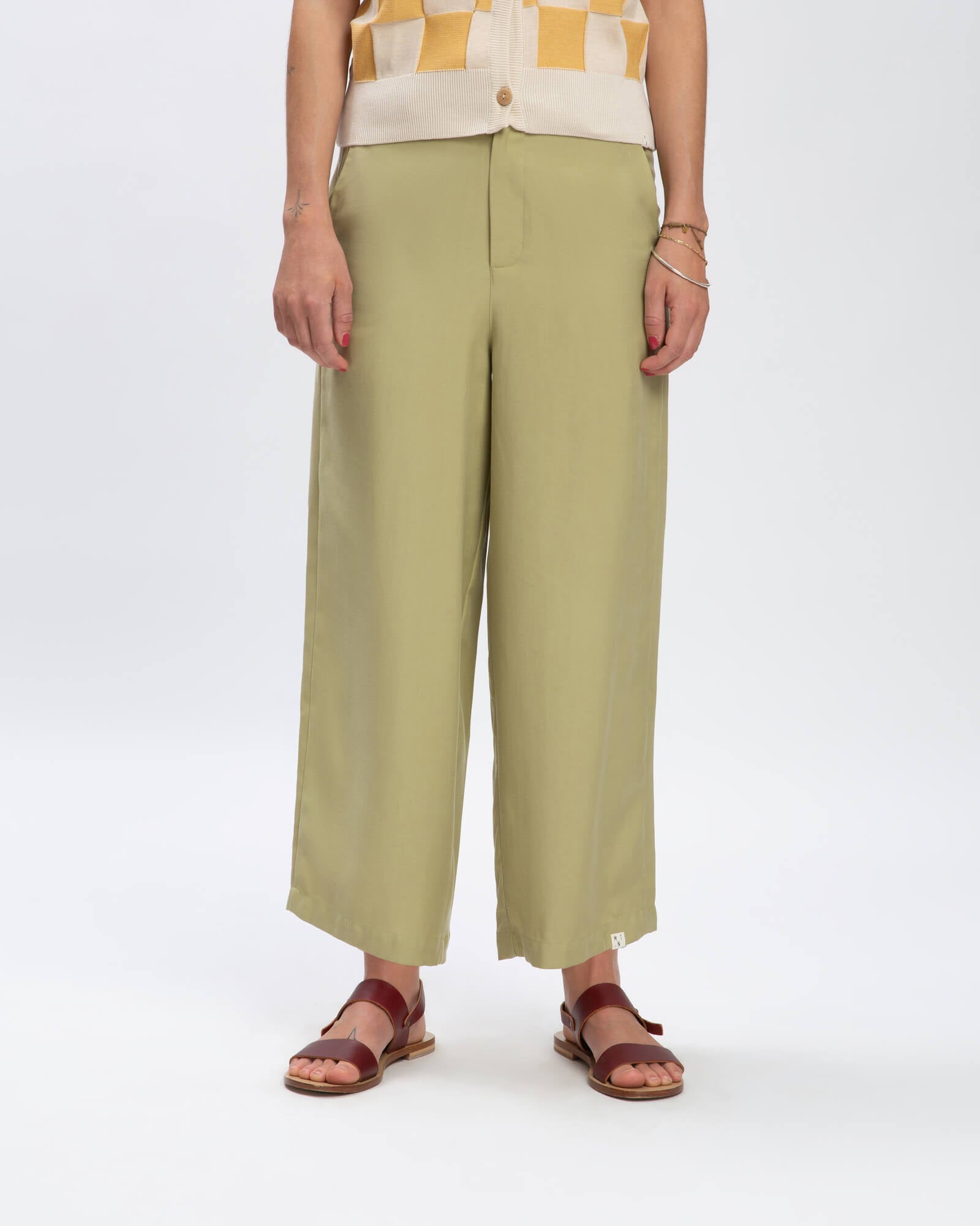 Tencel Pants slate green