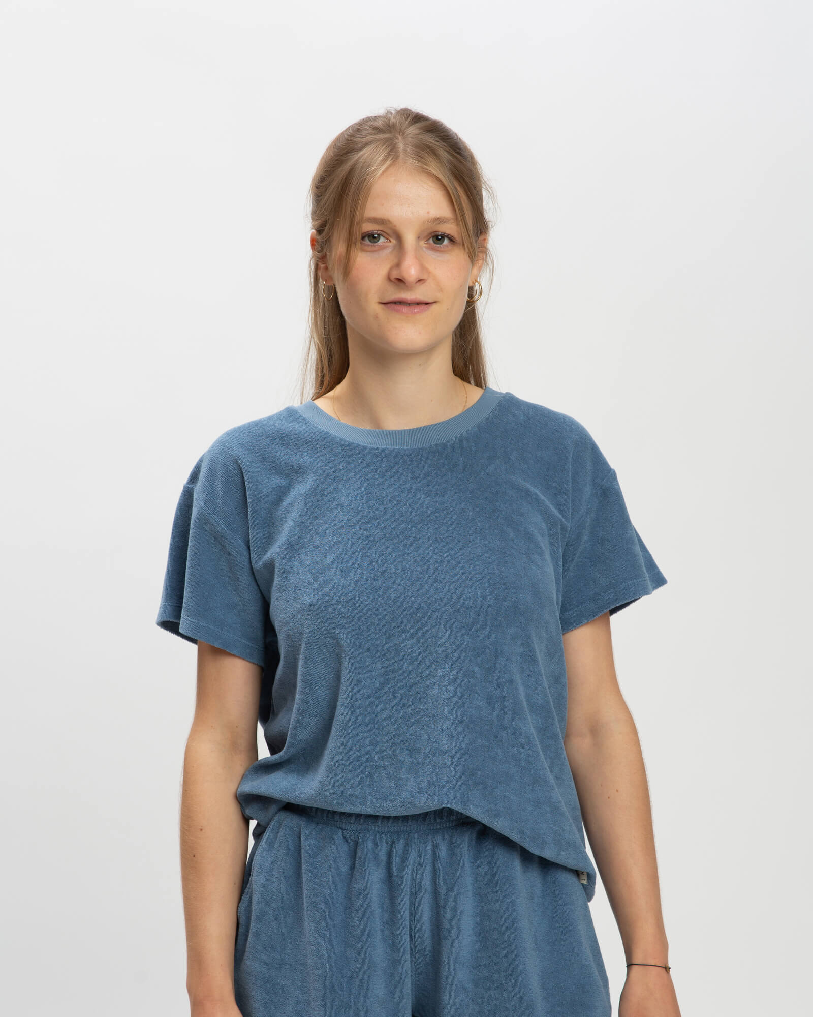 Terry T-Shirt dusk blue