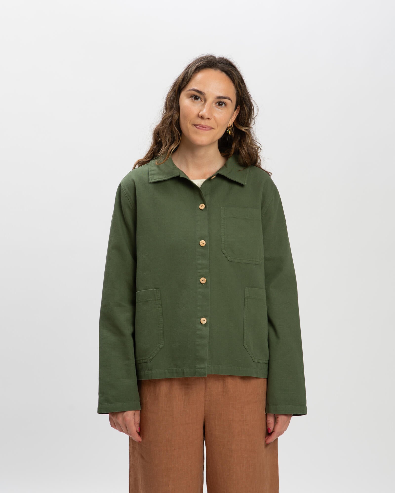 Twill Classic Jacket artichoke