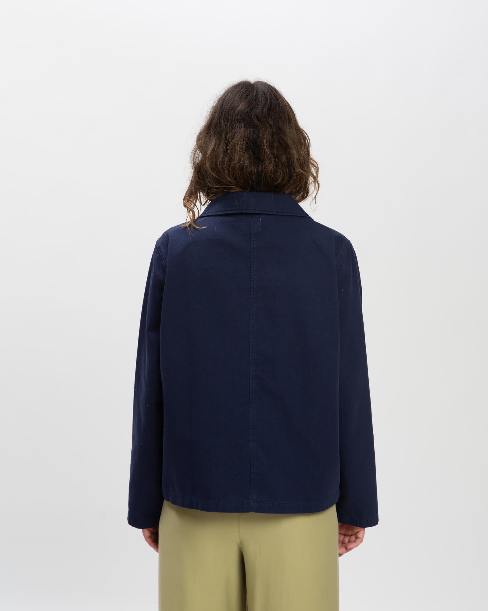 Twill Classic Jacket navy