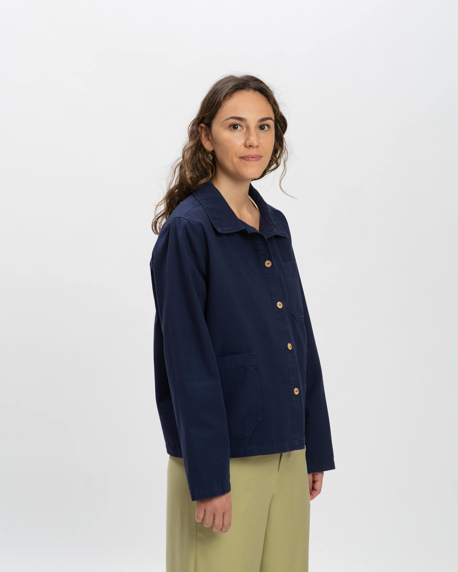 Twill Classic Jacket navy