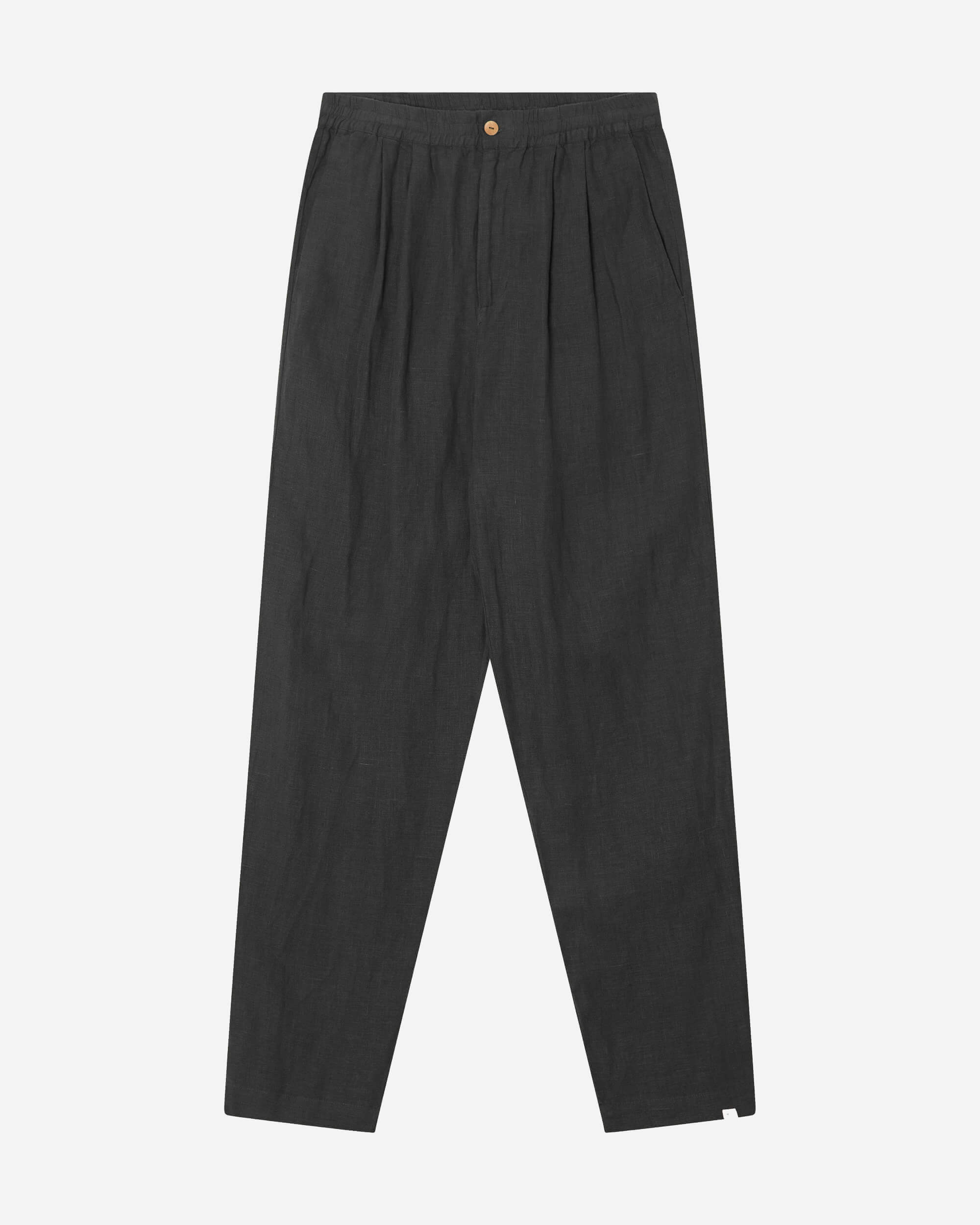 Classic Linen Pants black