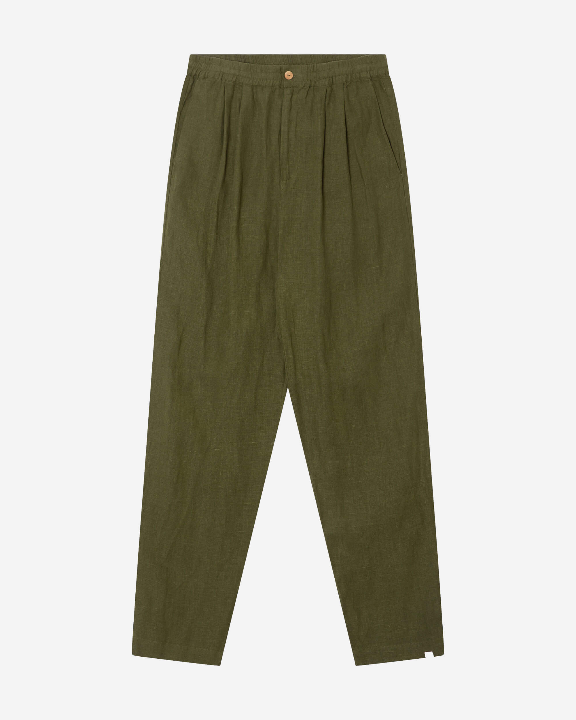 Classic Linen Pants olive