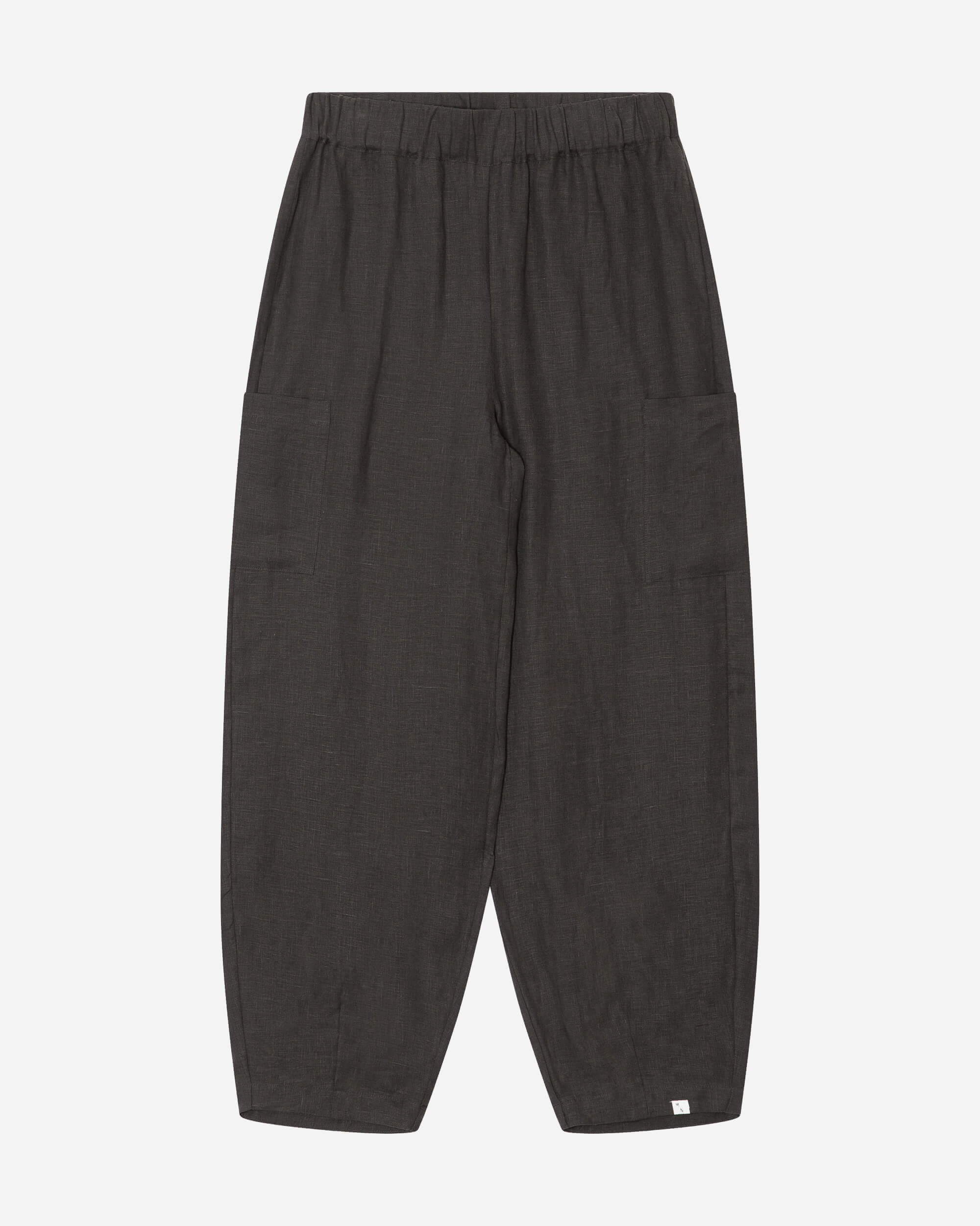 Barrel Leg Pants black