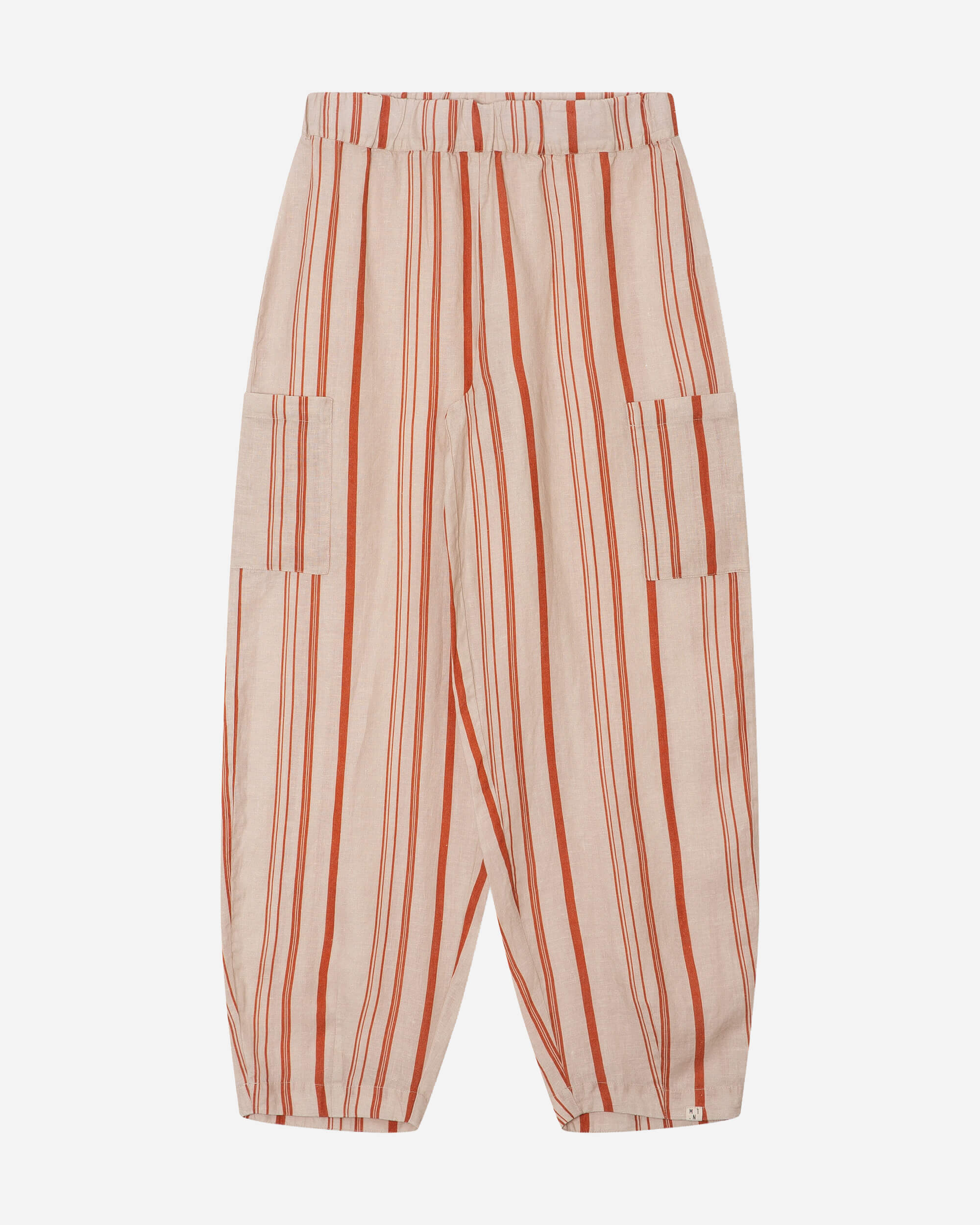 Barrel Leg Pants striped