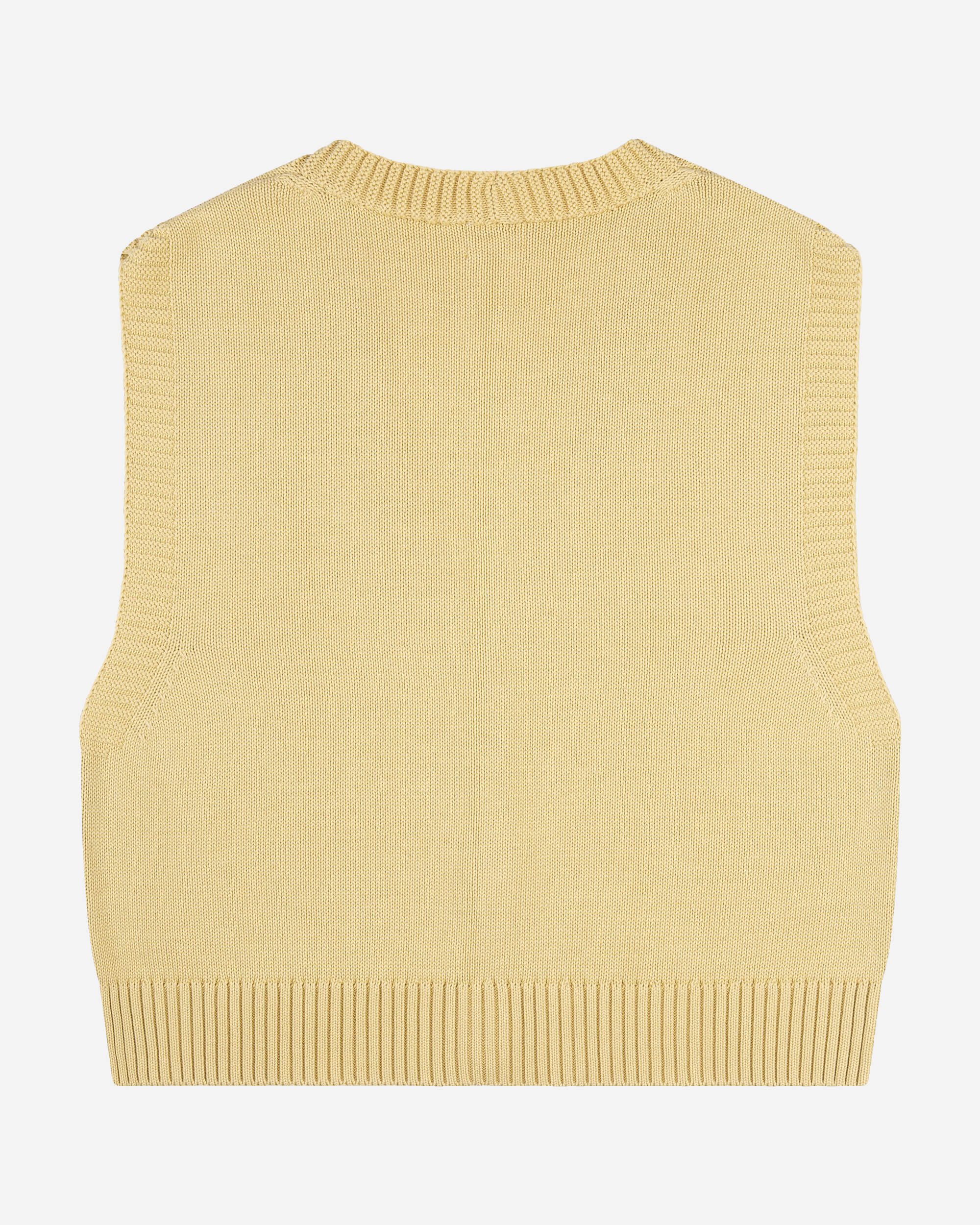 Boxy Knit Vest vanilla