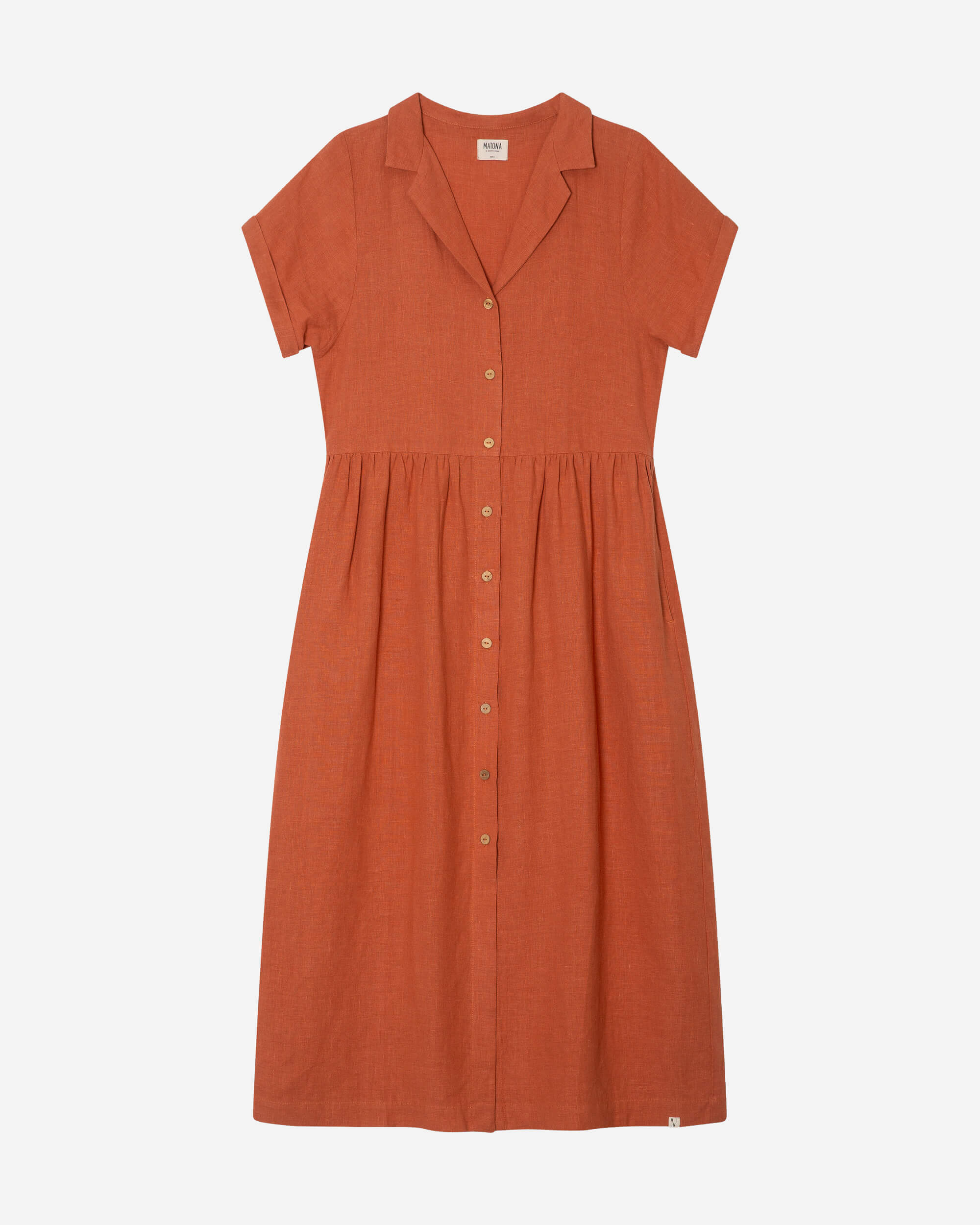 Collared Dress rooibos