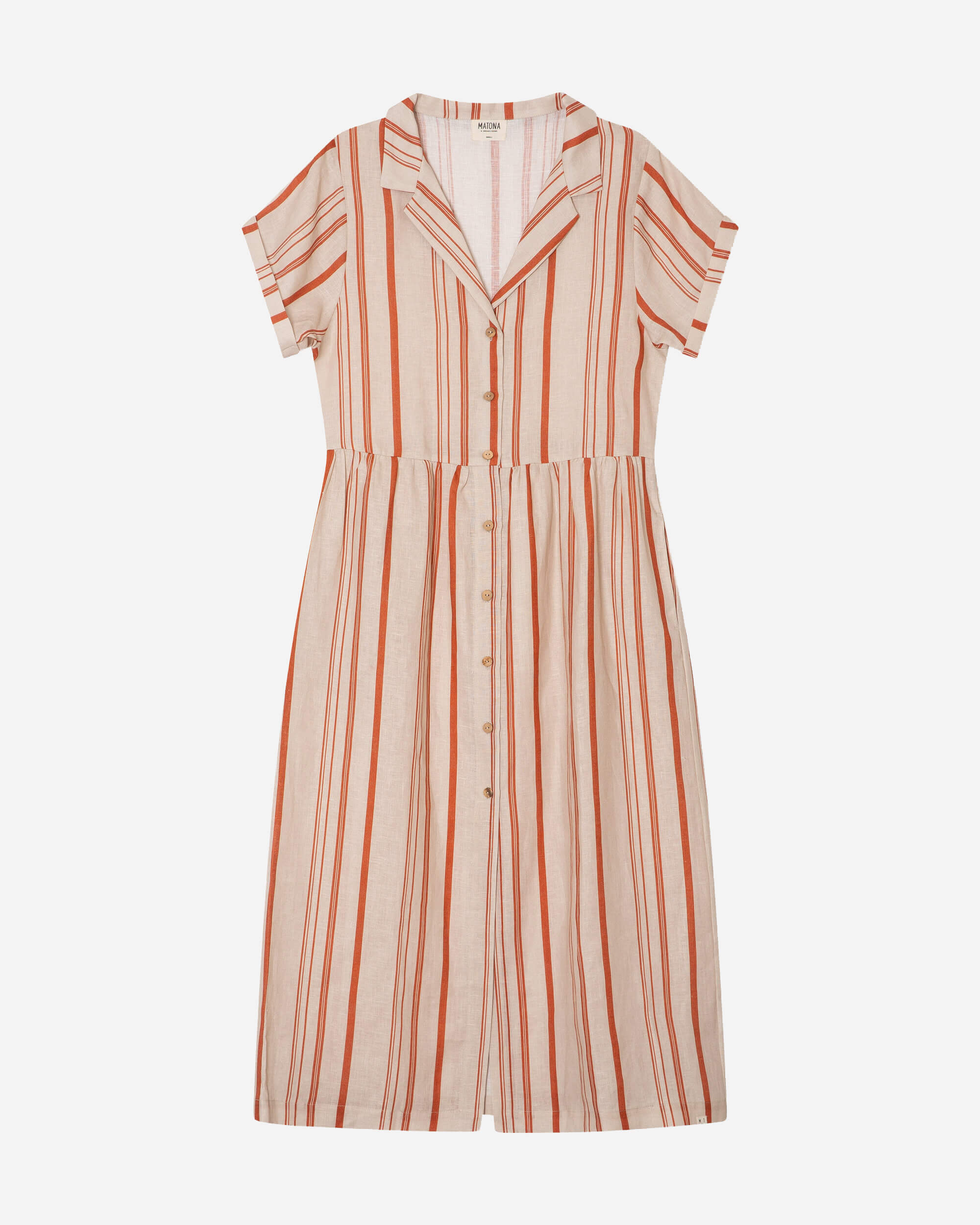 Collared Dress striped