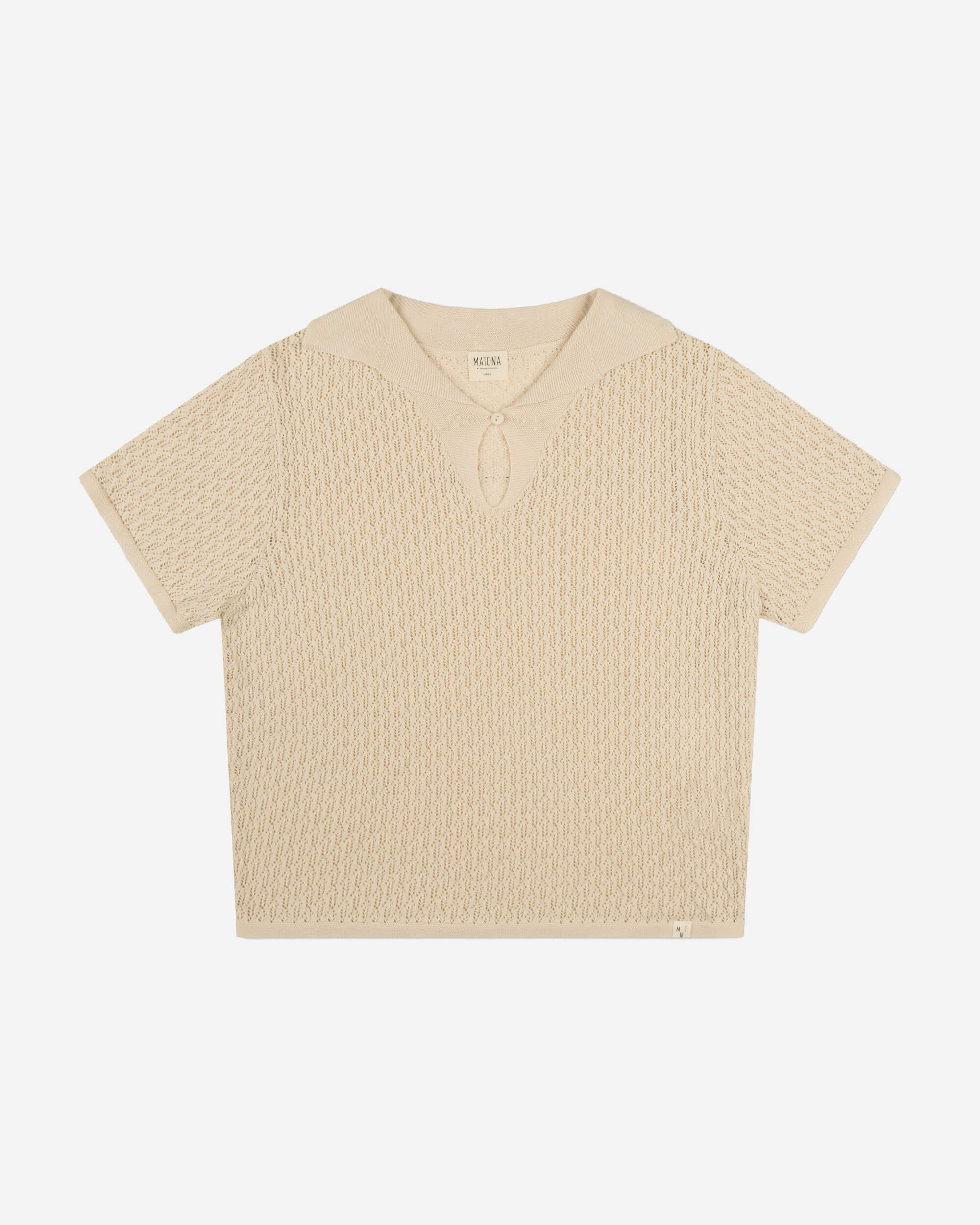 Pointelle Blouse bone