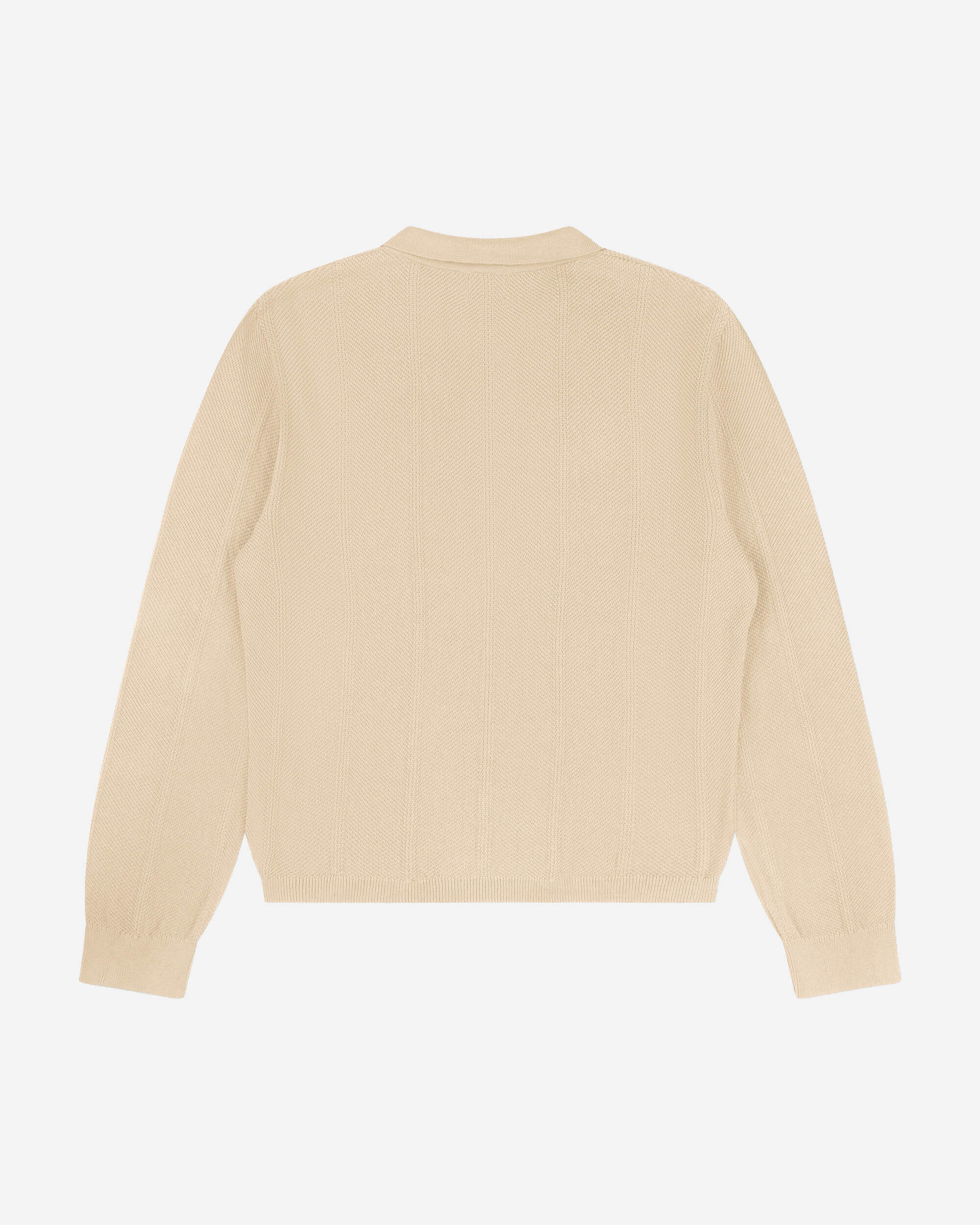 Polo Knit Sweater bone