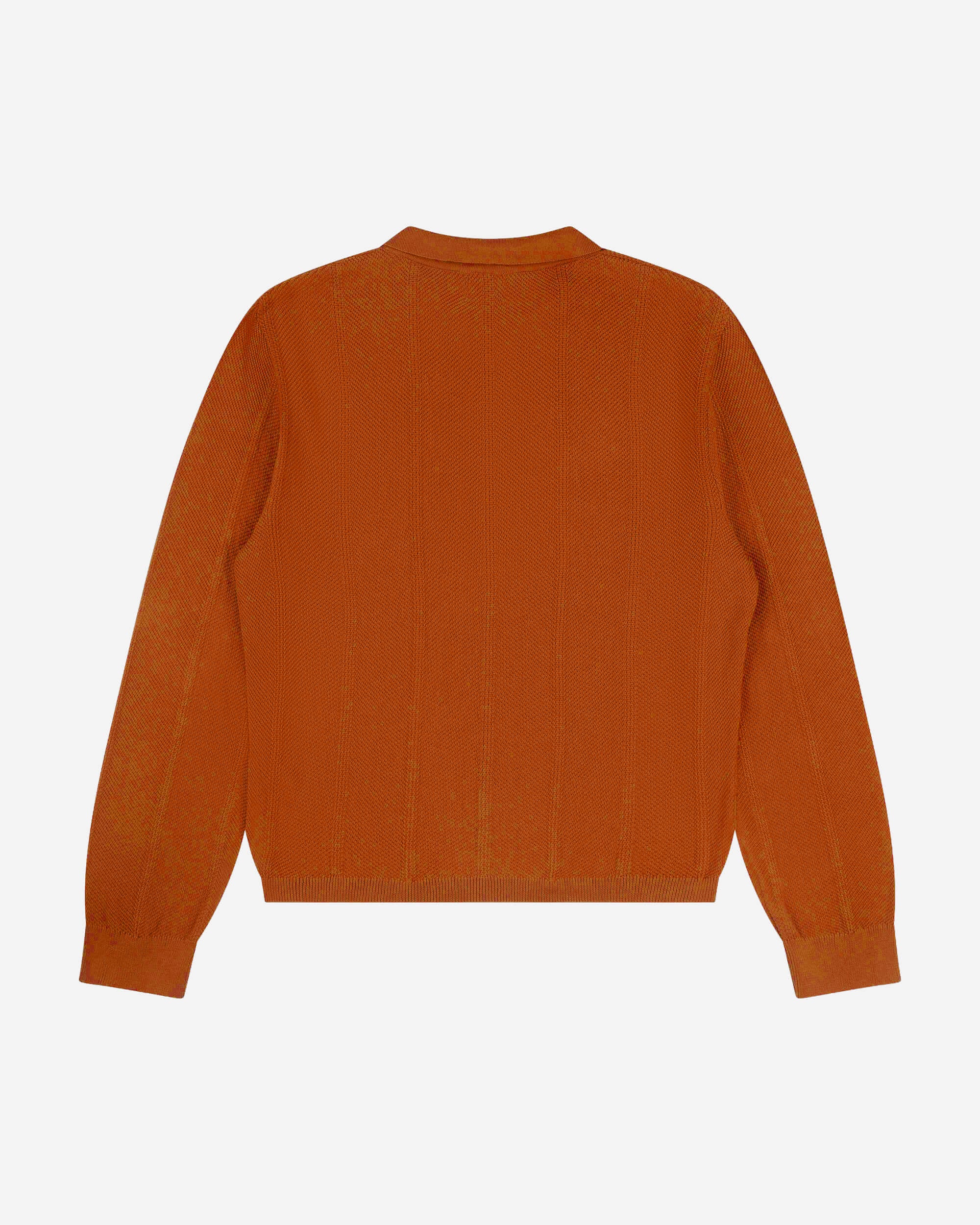 Polo Knit Sweater copper