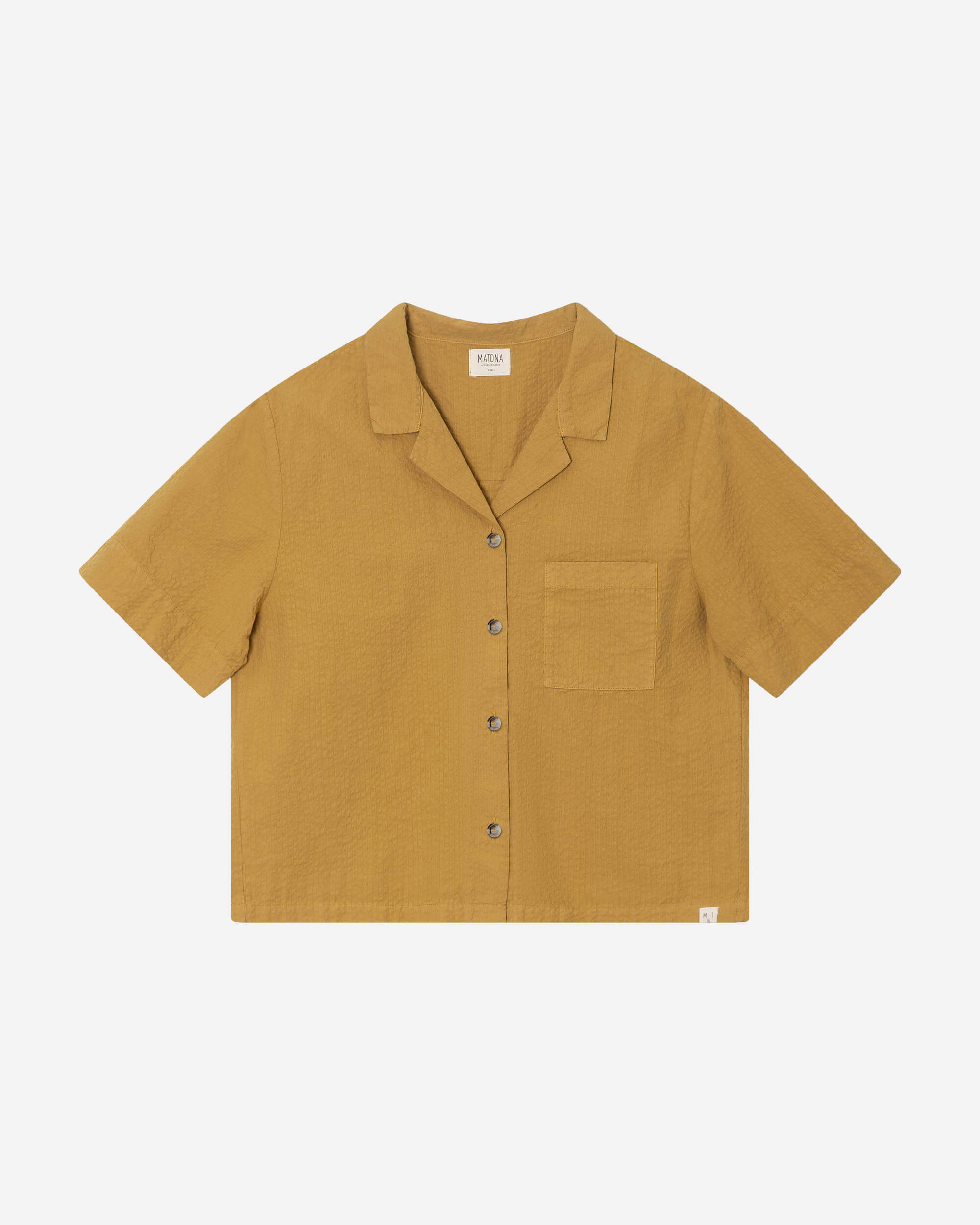 Seersucker Blouse honey