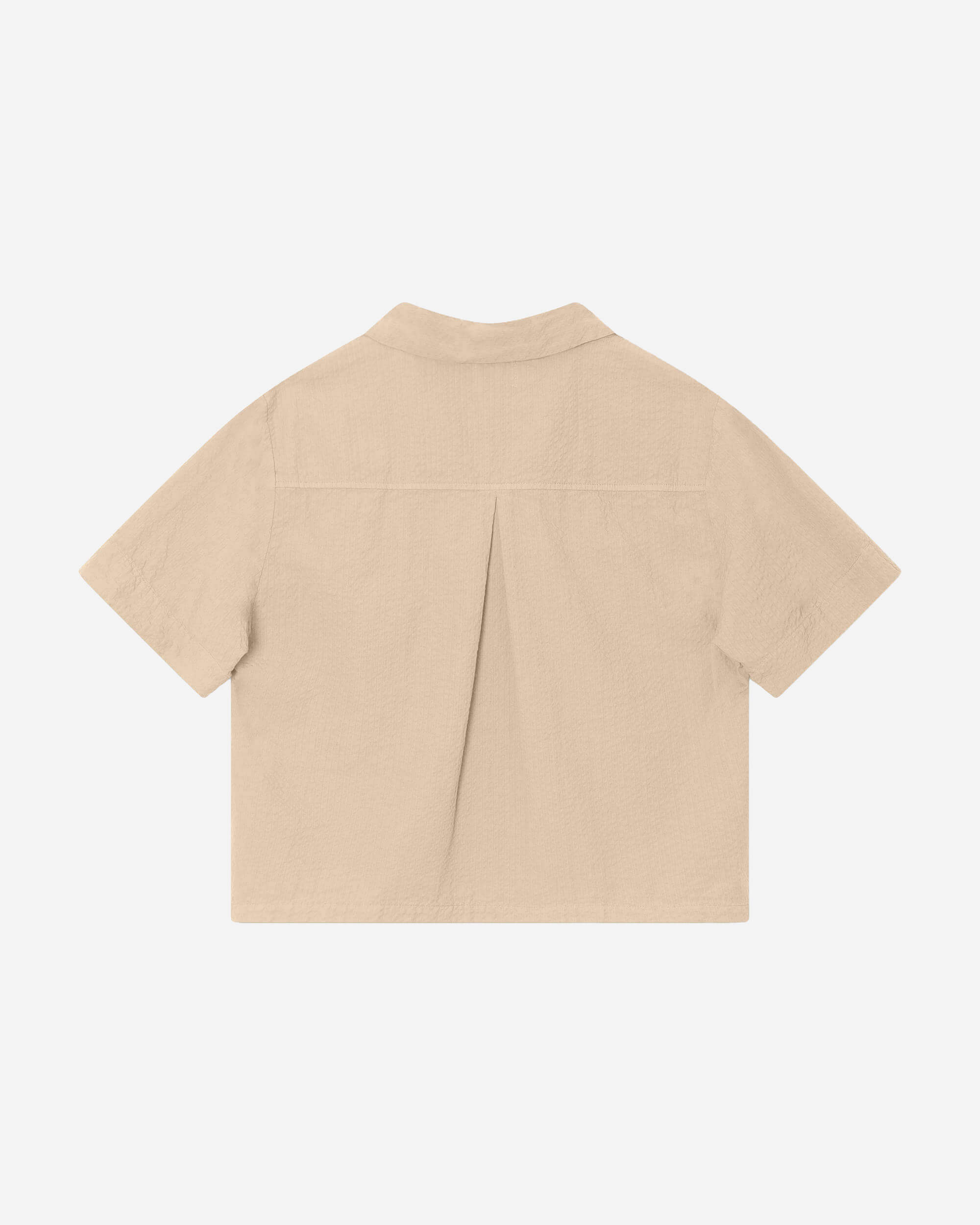 Seersucker Blouse sand