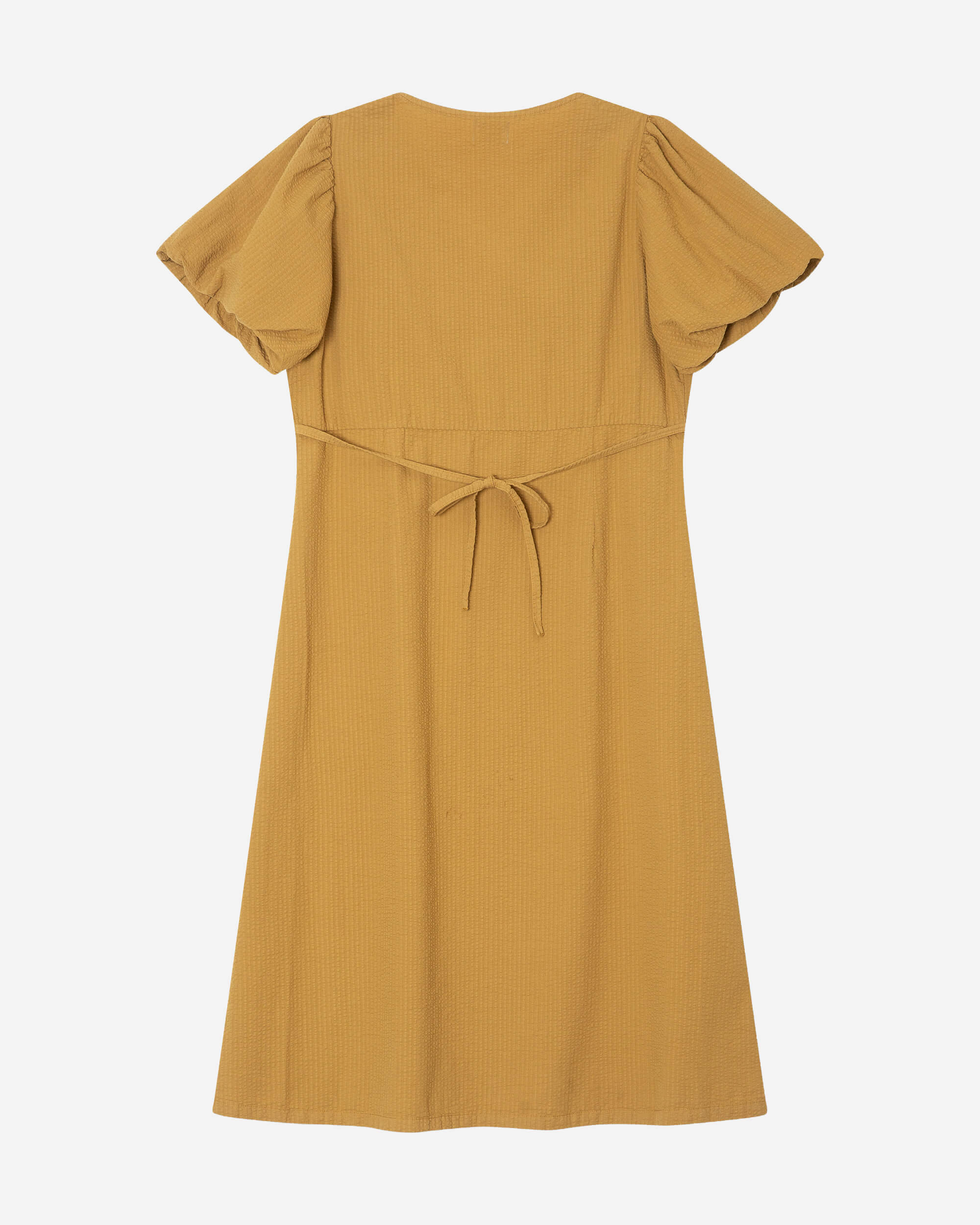 V-Neck Dress honey