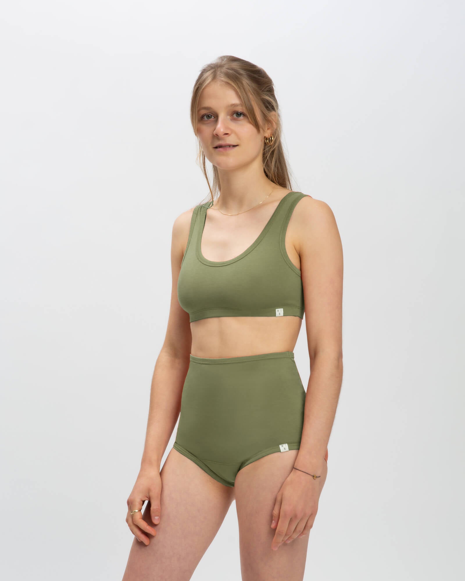 Basic Bra olive