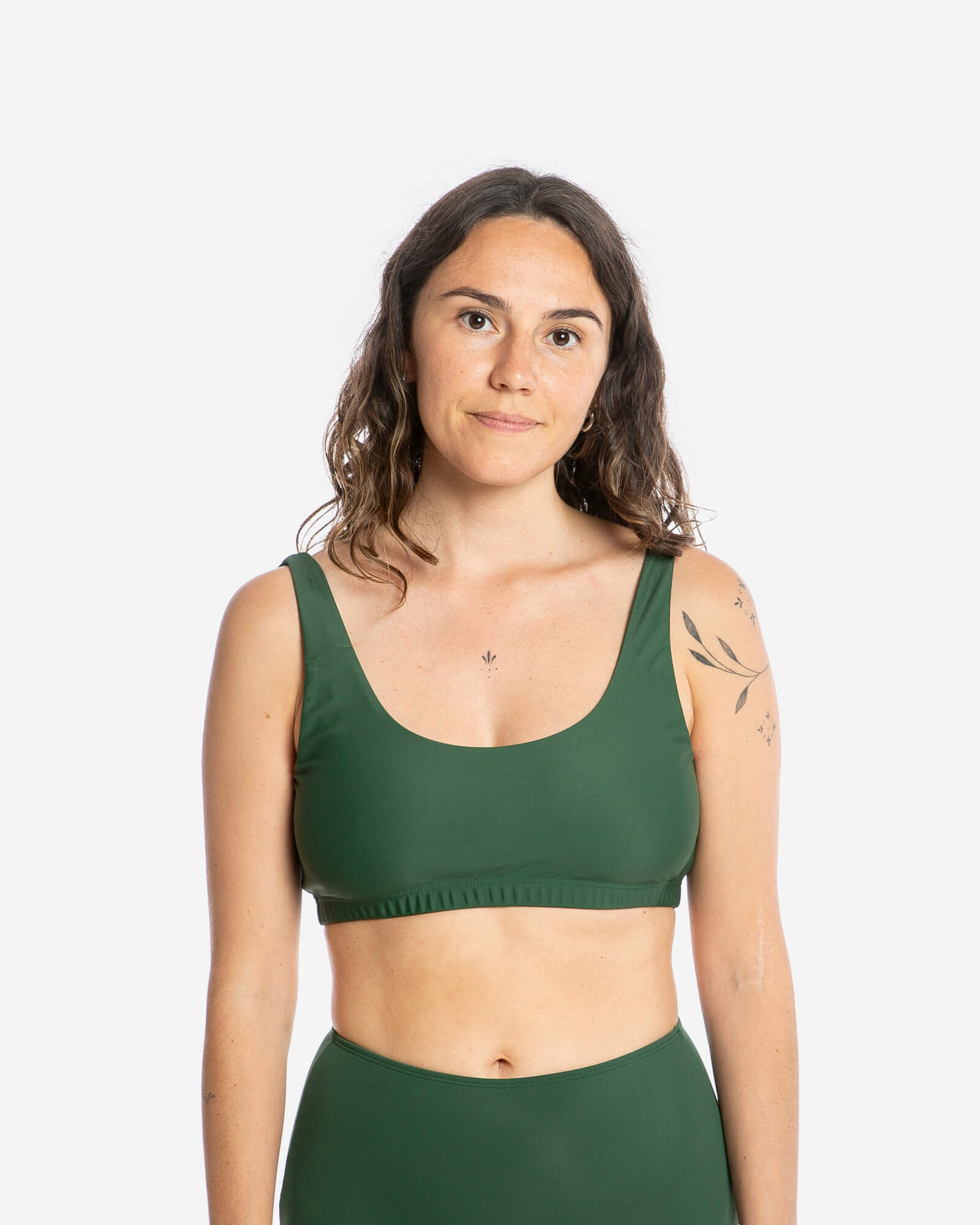 Bikini Surf Top basil
