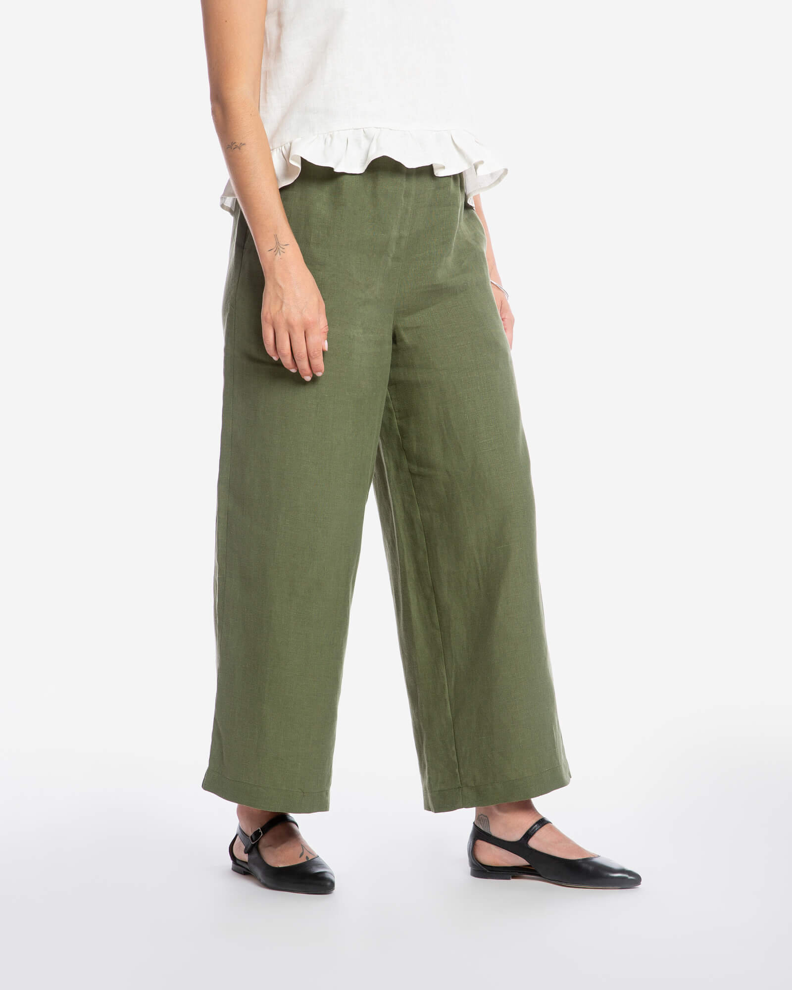 Culotte olive