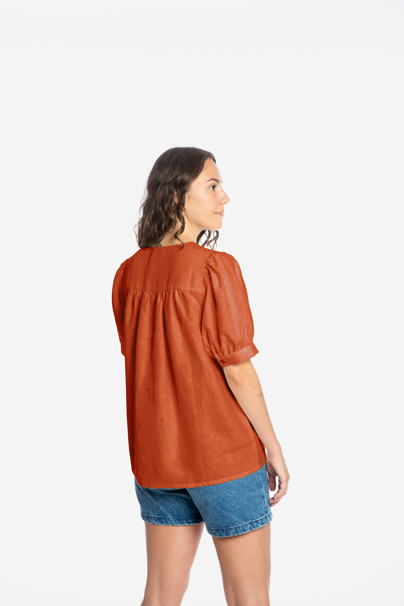 Day Blouse rooibos