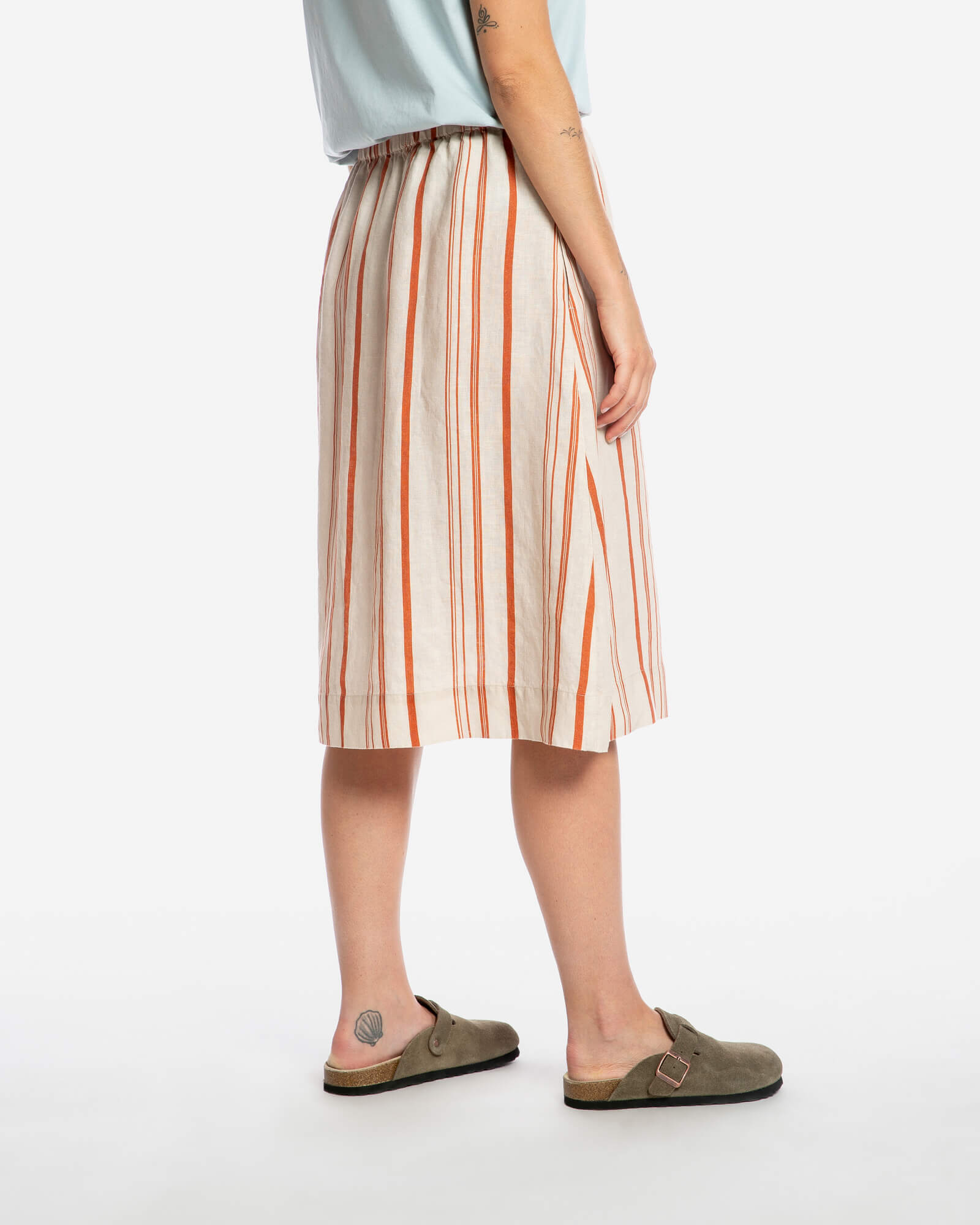 Midi Skirt striped