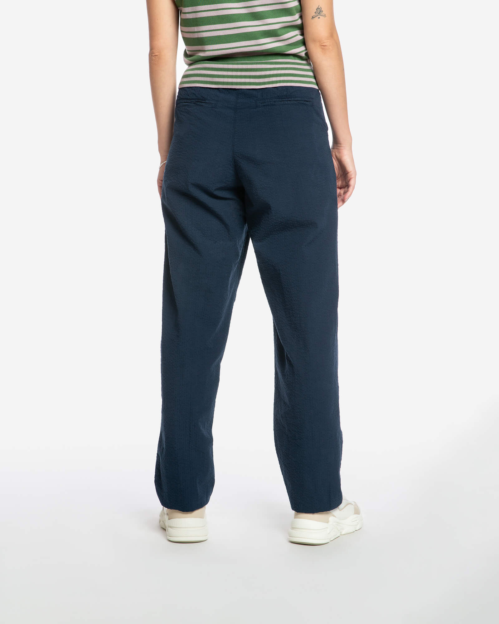 Pleated Pants navy